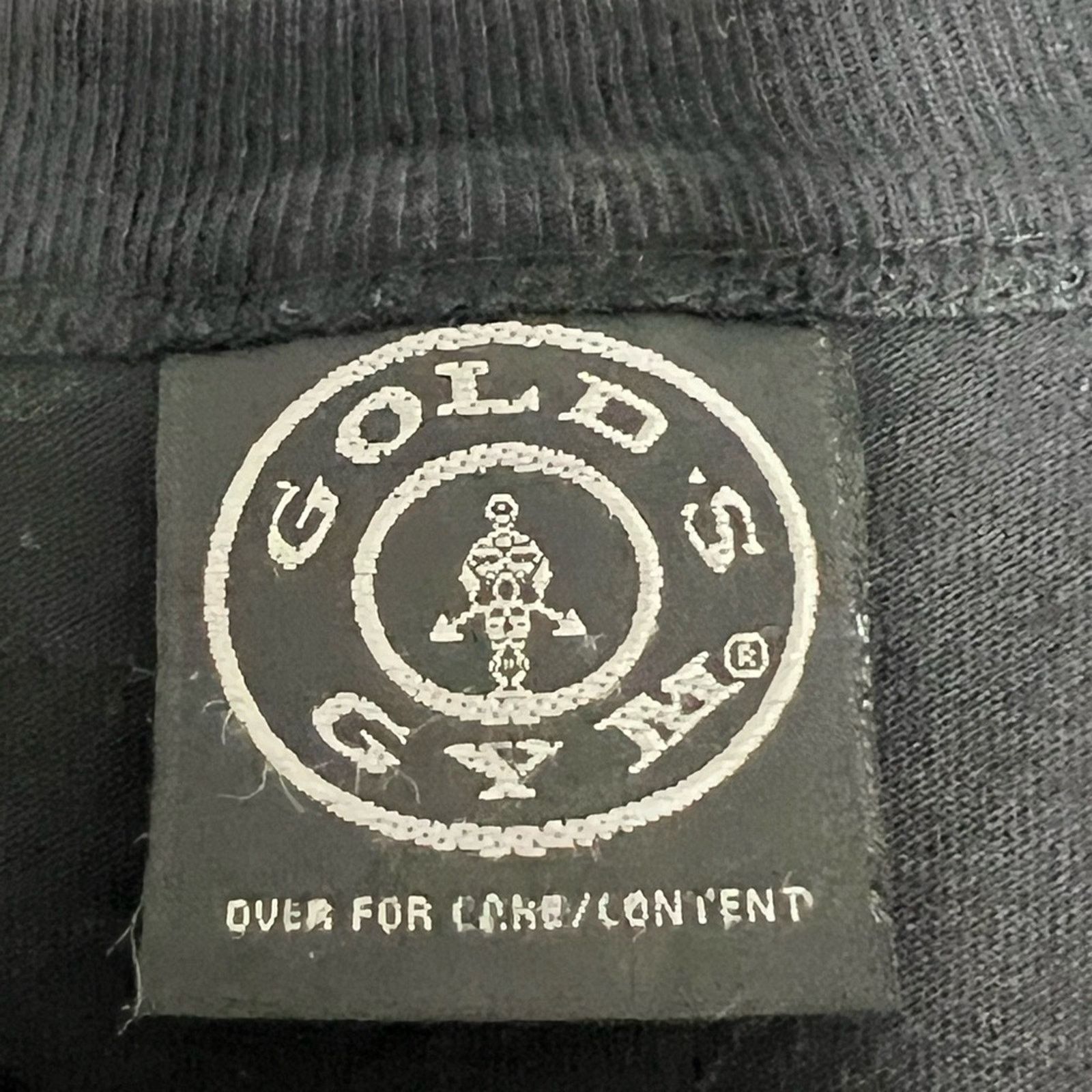 Other Vintage 90’s Golds Gym Muscle Shirt Mens XL Black Totowa NJ Size US XL / EU 56 / 4 - 3 Thumbnail