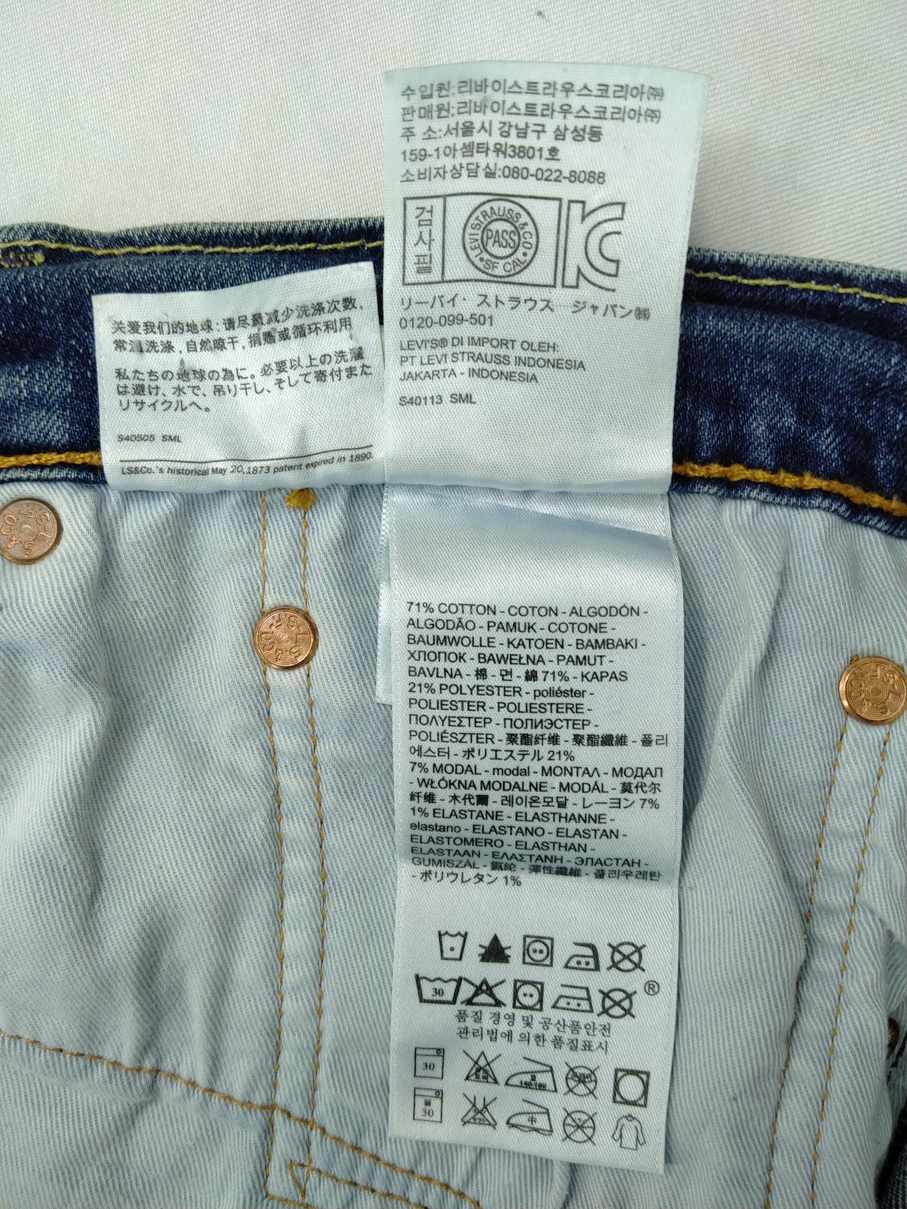 Levi's Vintage Levi's 505 Faded Blue Denim 34 x 29 -JN670 Size US 34 / EU 50 - 9 Thumbnail