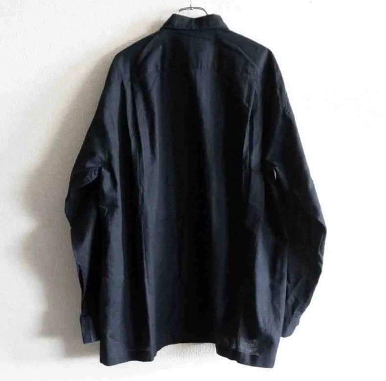 Issey Miyake issey miyake Cotton-linen blended shirt Size US M / EU 48-50 / 2 - 2 Thumbnail