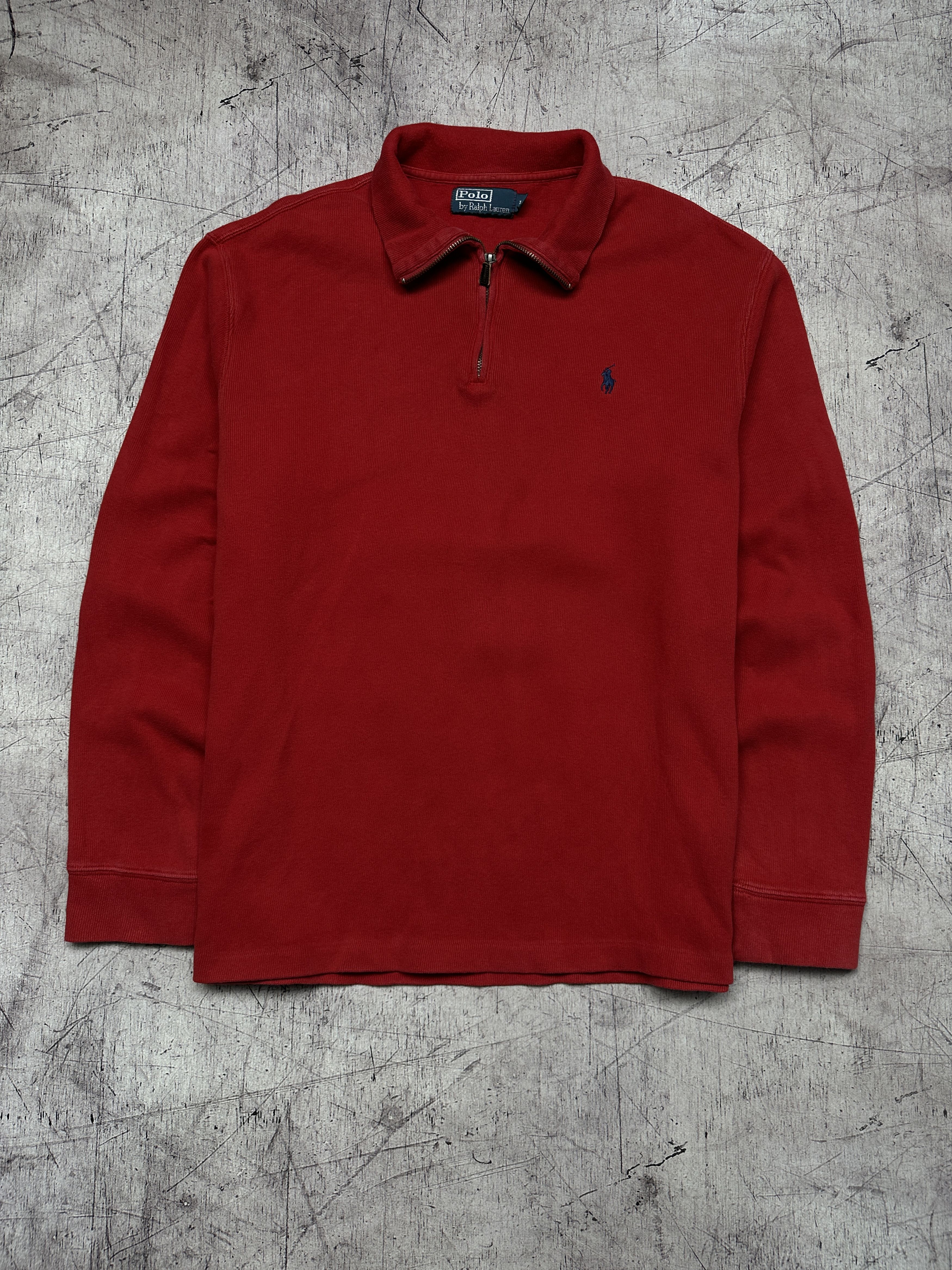 Polo Ralph Lauren Polo Ralph Lauren Vintage 1\4 Zip Sweatshirt Size US L / EU 52-54 / 3 - 1 Thumbnail
