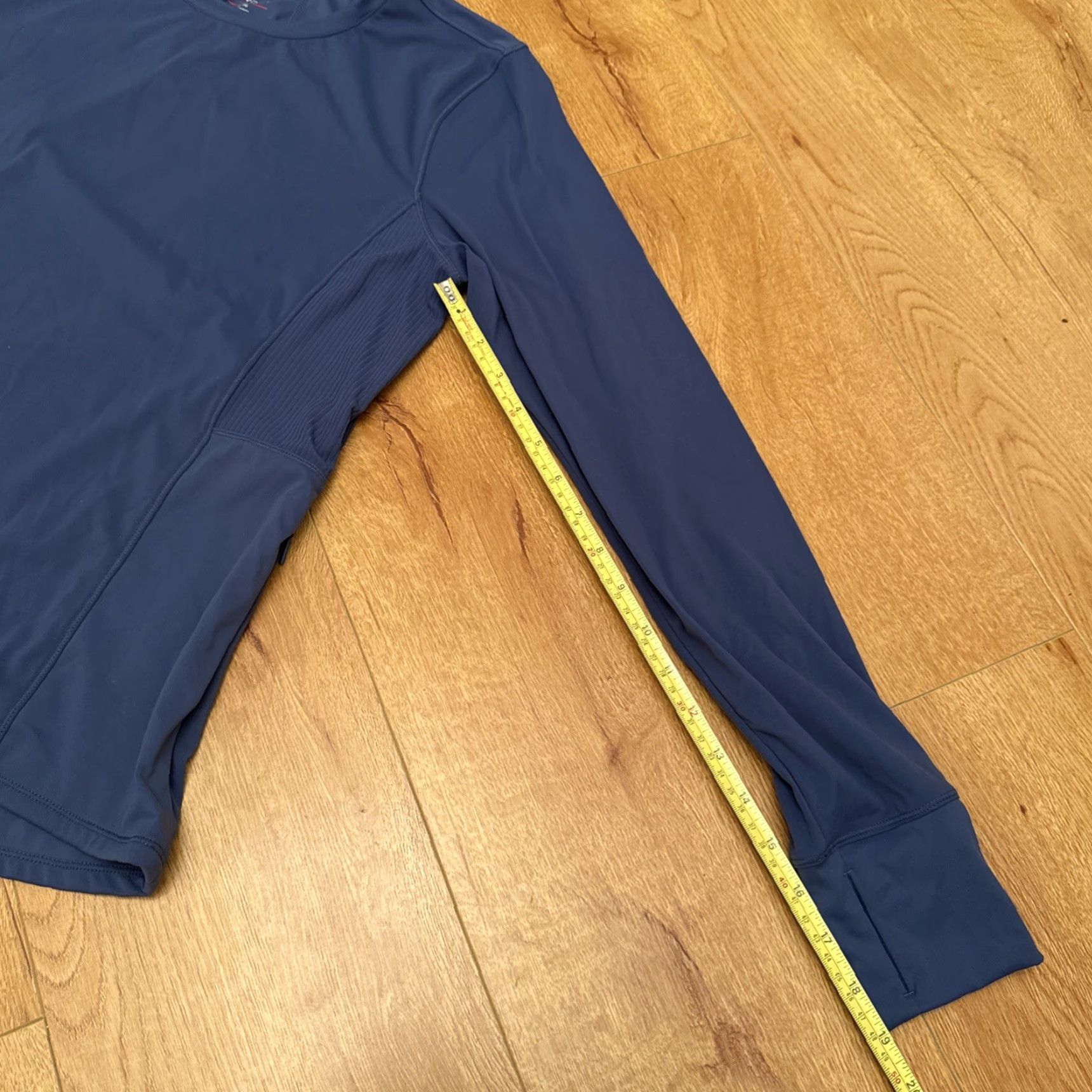 Spyder Spyder Active Top Womens XL Blue Nylon Stretch Side Zip Long Sleeve Pullover Size XL / US 12-14 / IT 48-50 - 5 Thumbnail