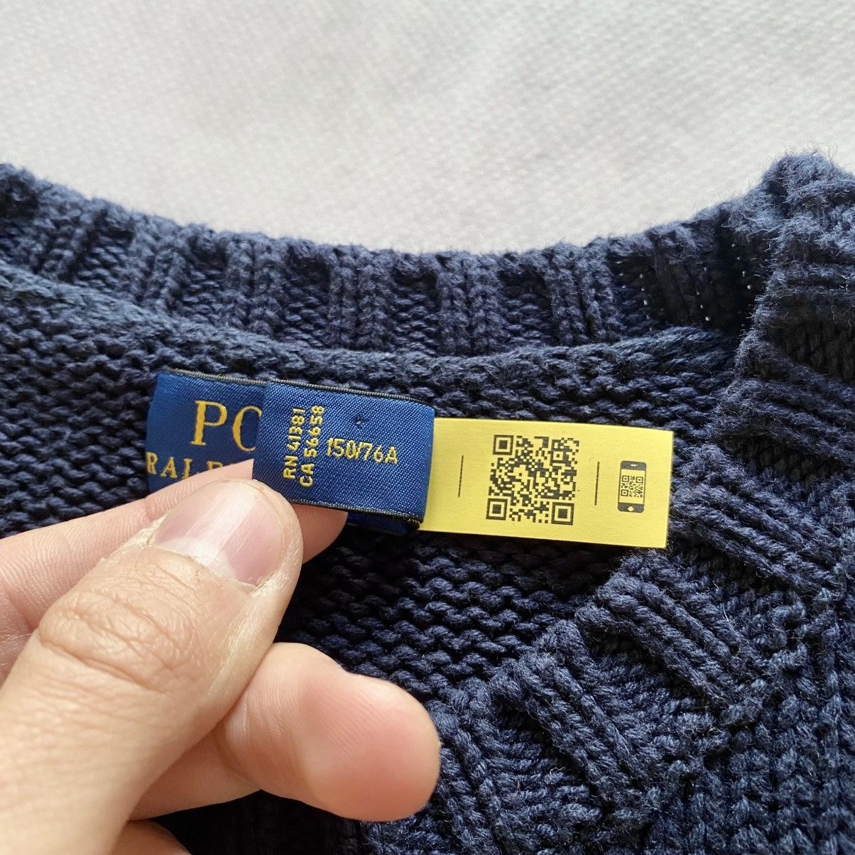 Polo Ralph Lauren Vintage Polo Ralph Lauren USA Flag Big Logo RRL Sweater Y2K Size XXS / US 00 / IT 34 - 6 Thumbnail