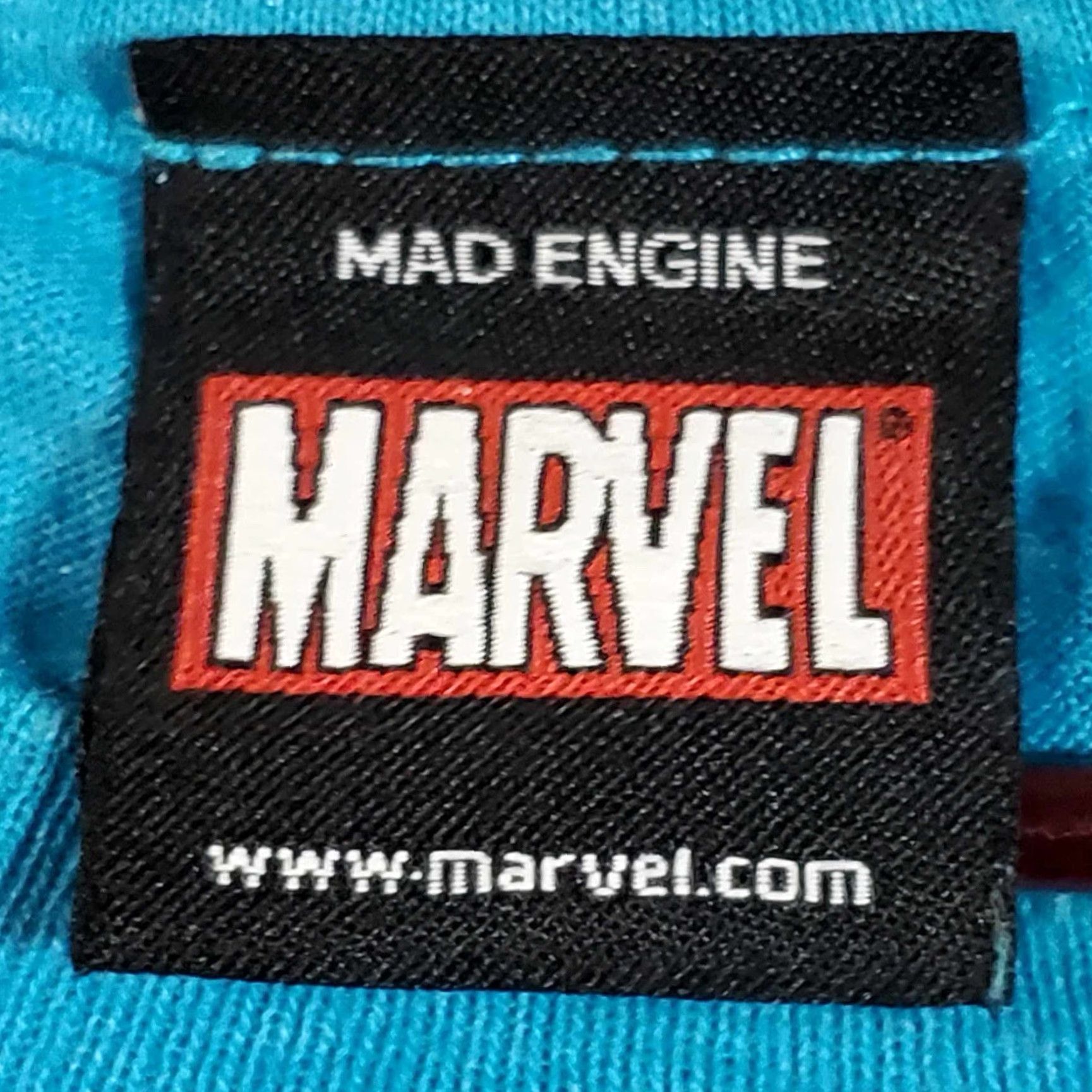 Vintage VINTAGE Marvel Mad Engine Shirt Blue L Men T-Shirt Crew Neck Short Sleeve Size US L / EU 52-54 / 3 - 3 Thumbnail