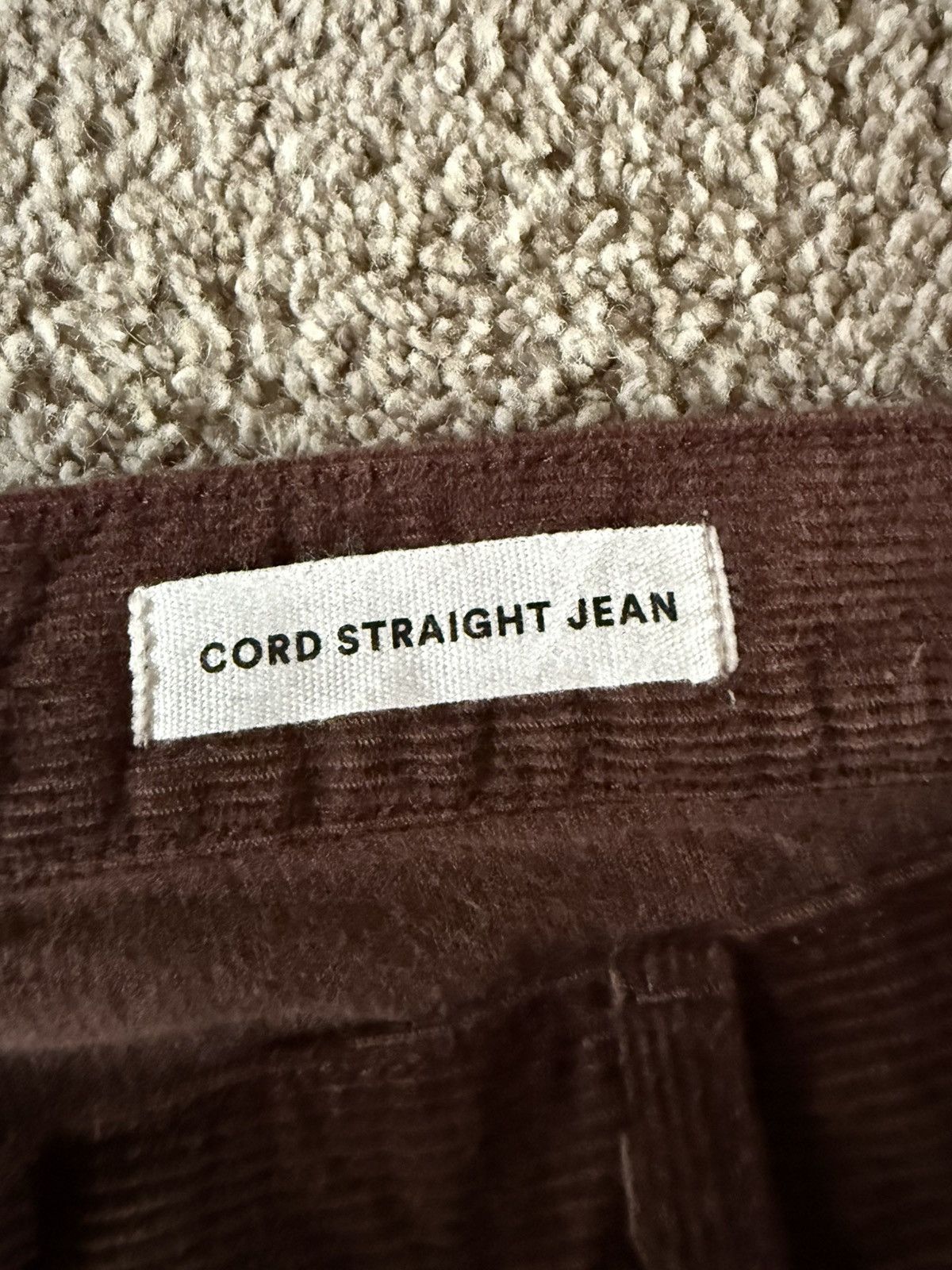 Cotton On CORD STRAIGHT JEAN Size US 26 / EU 42 - 7 Thumbnail