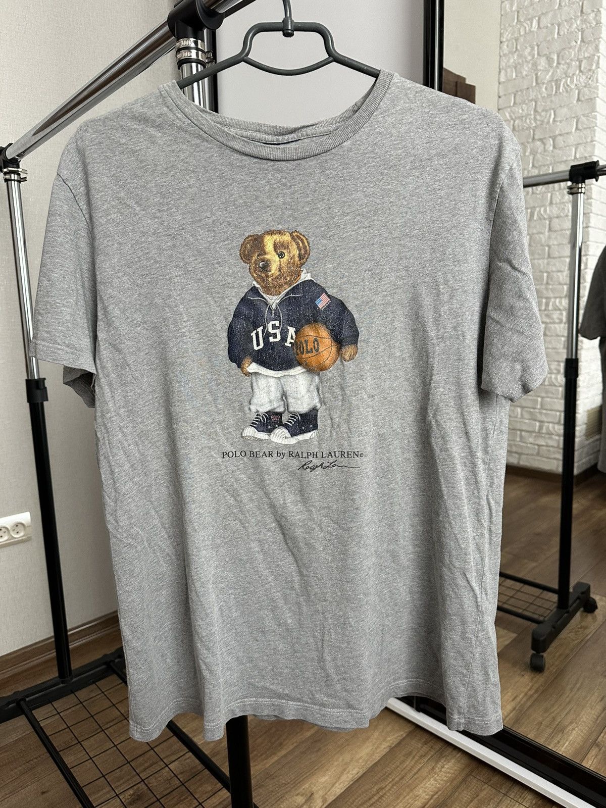 Polo Ralph Lauren Polo Ralph Lauren RL Bear T-Shirt Tee USA Size US L / EU 52-54 / 3 - 1 Thumbnail
