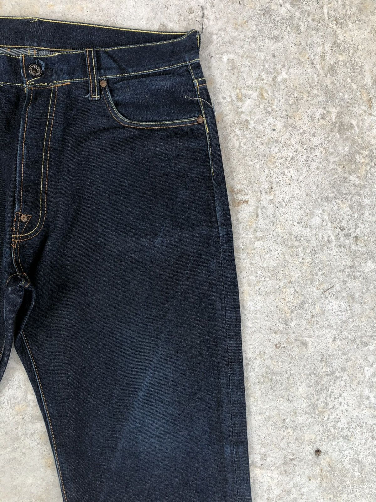 RMC Jeans Red Monkey Company Embroidered Jeans Selvedge Denim Size US 36 / EU 52 - 5 Thumbnail
