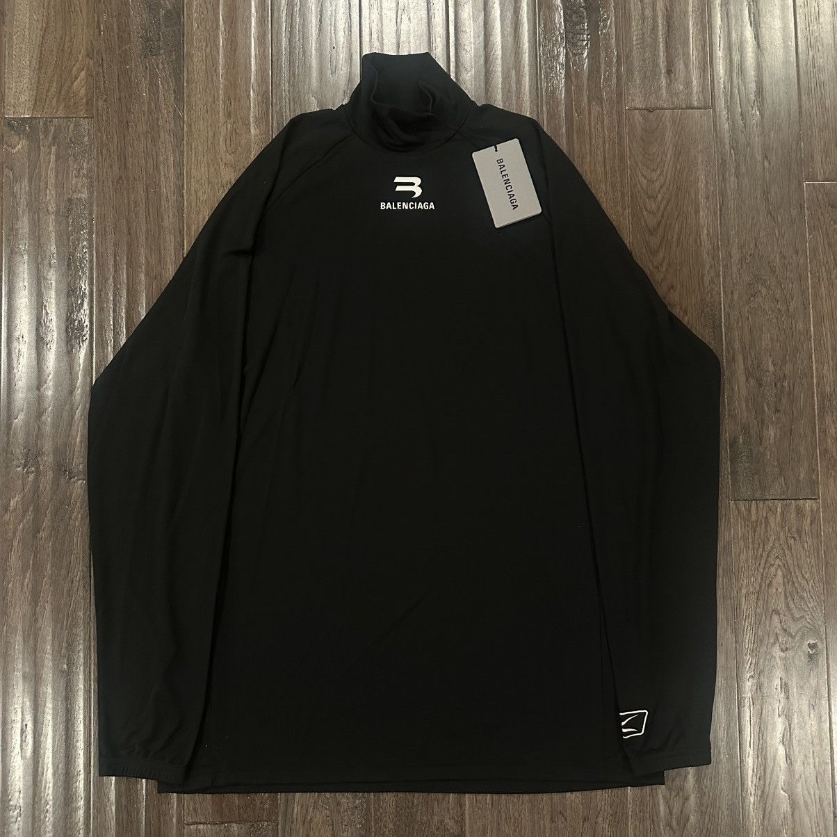 Balenciaga Balenciaga Long Sleeve Bike Jersey Activewear Size US S / EU 44-46 / 1 - 2 Thumbnail
