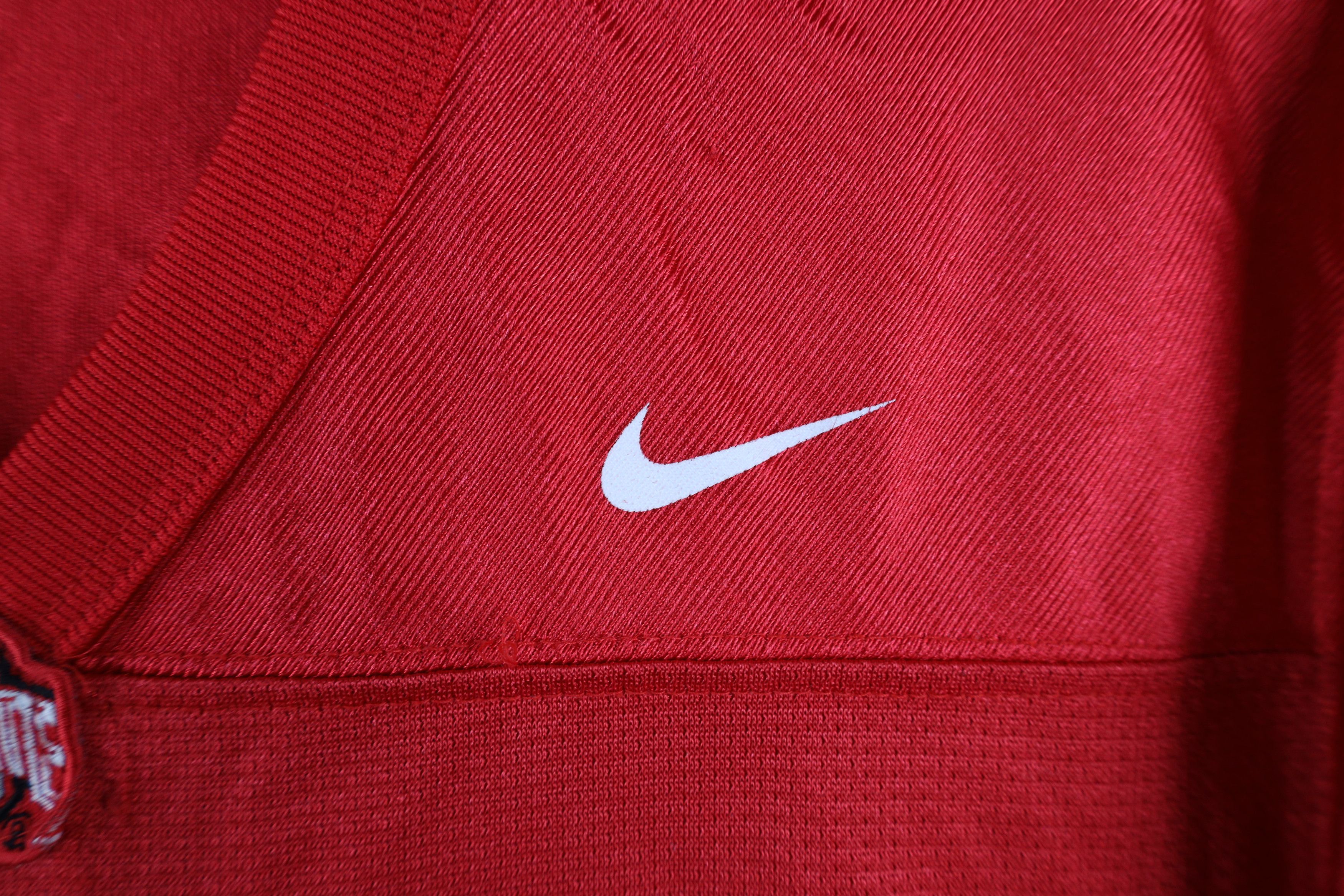 Nike × Vintage Vintage Nike Ohio State University Football Jersey Red Size L / US 10 / IT 46 - 6 Thumbnail