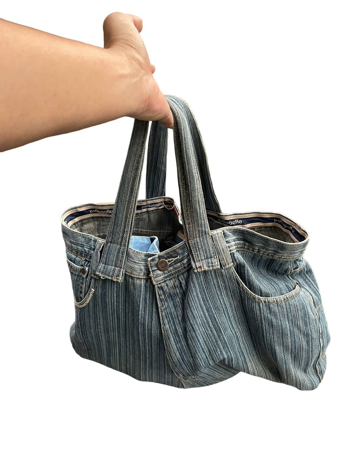Pelle Pelle Pelle Pelle Denim Totebag Size ONE SIZE - 11 Thumbnail