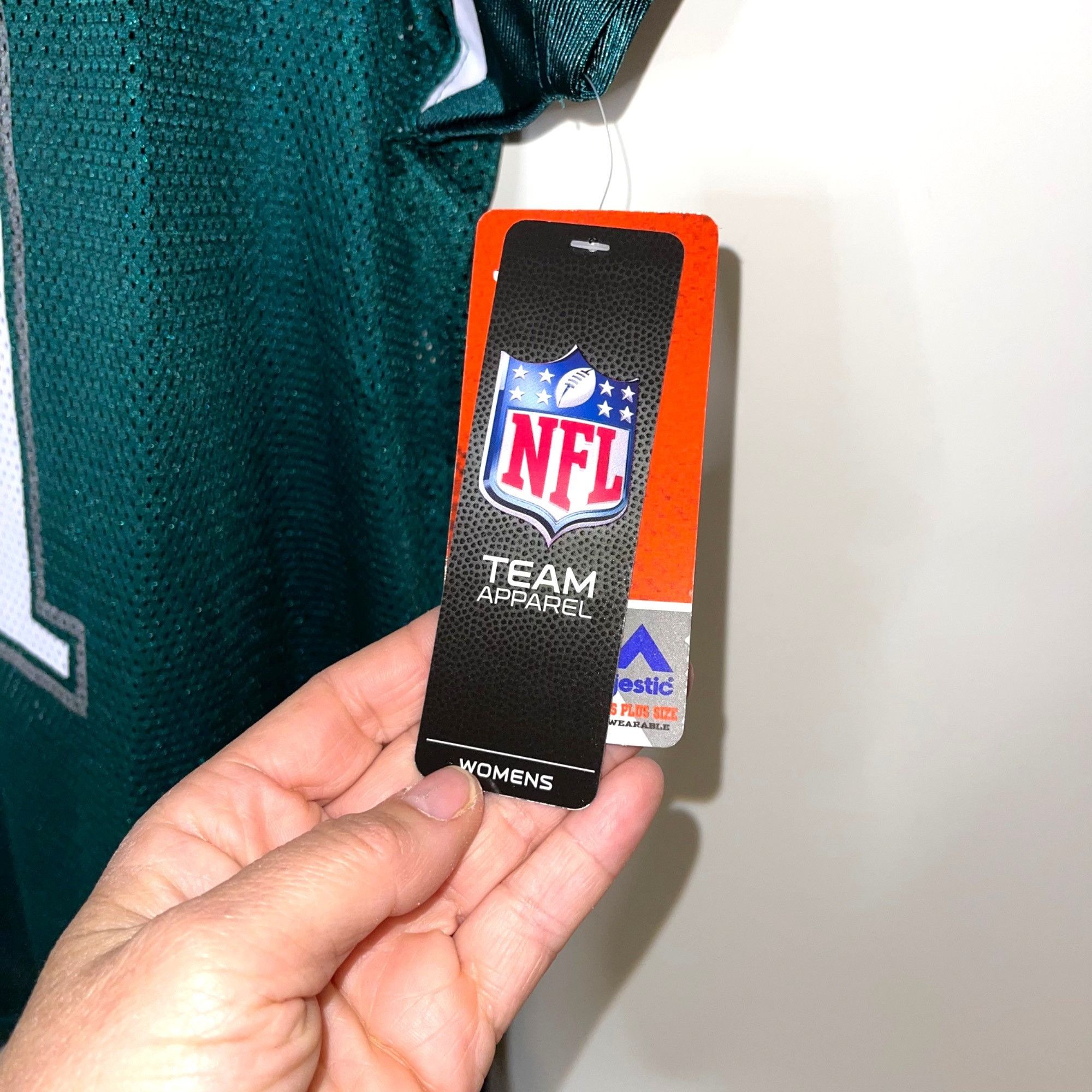 Majestic Majestic Womens Jersey Size 1X Green NFL Philadelphia Eagles Size ONE SIZE - 5 Thumbnail