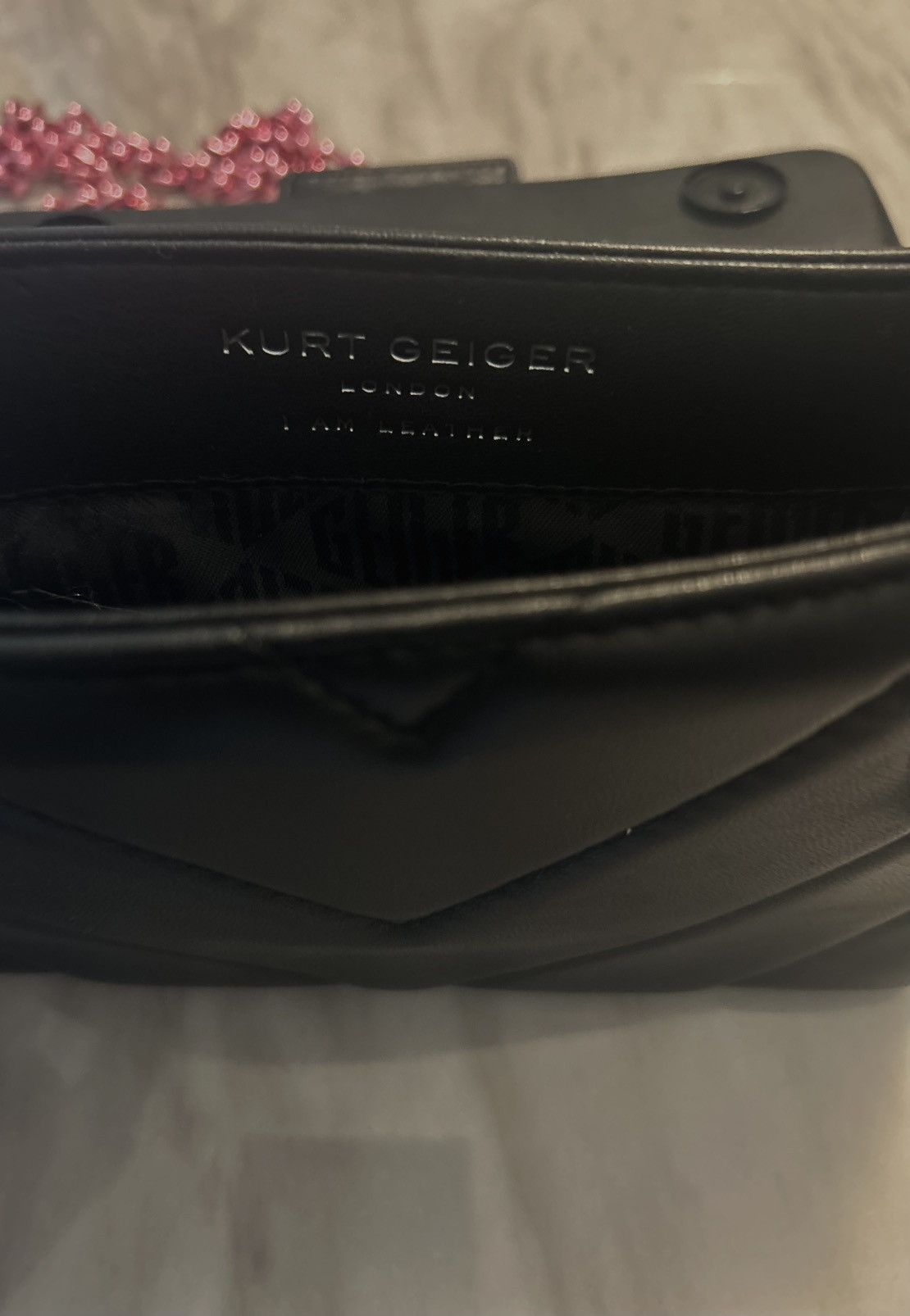 Kurt Geiger KURT GEIGER LONDON MINI KENSINGTON LEATHER CROSSBODY Size ONE SIZE - 3 Thumbnail