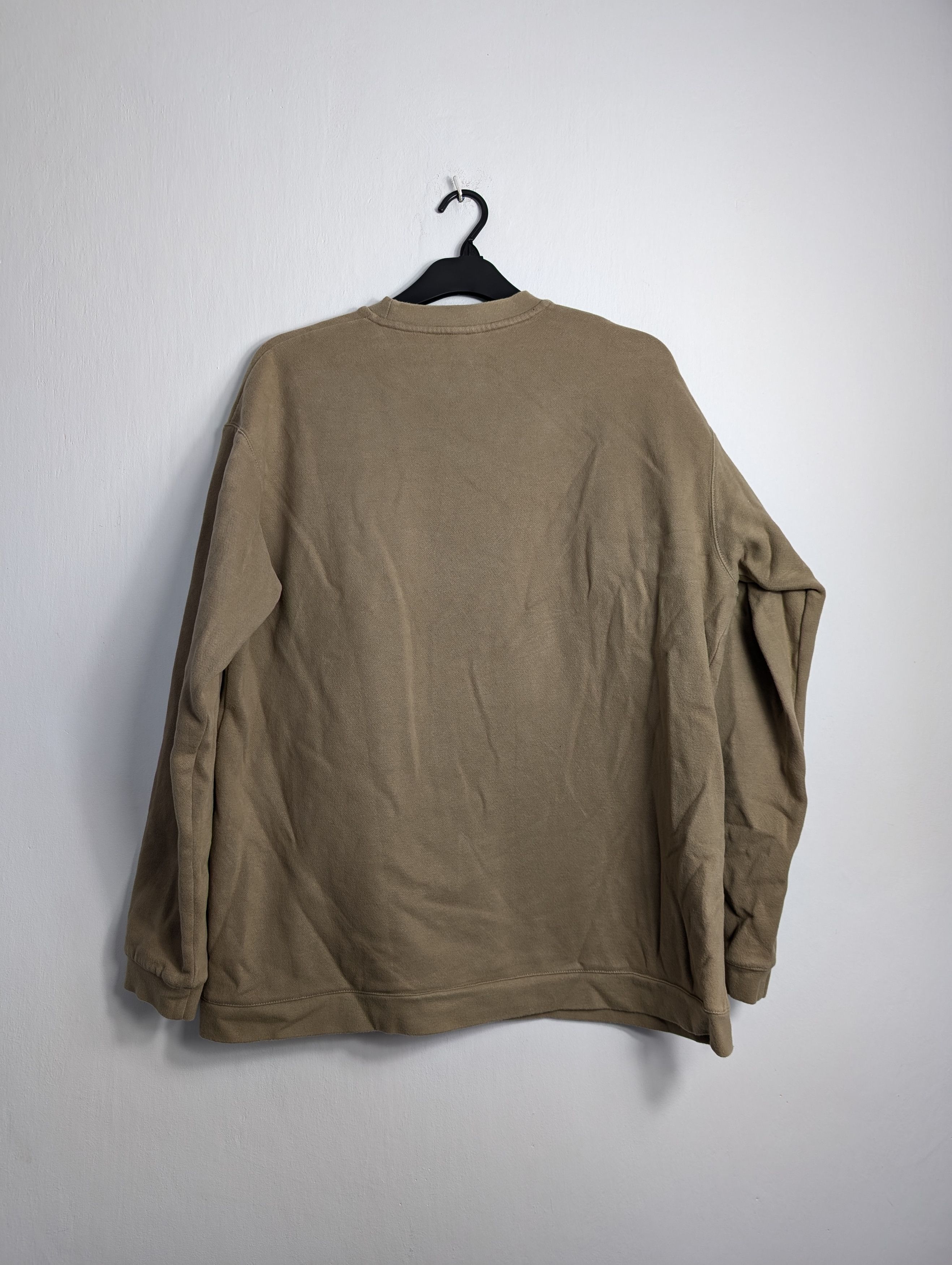 Nike Nike Vintage Beige Center Stripe Crewneck Gorpcore Boxy Size US XL / EU 56 / 4 - 5 Thumbnail
