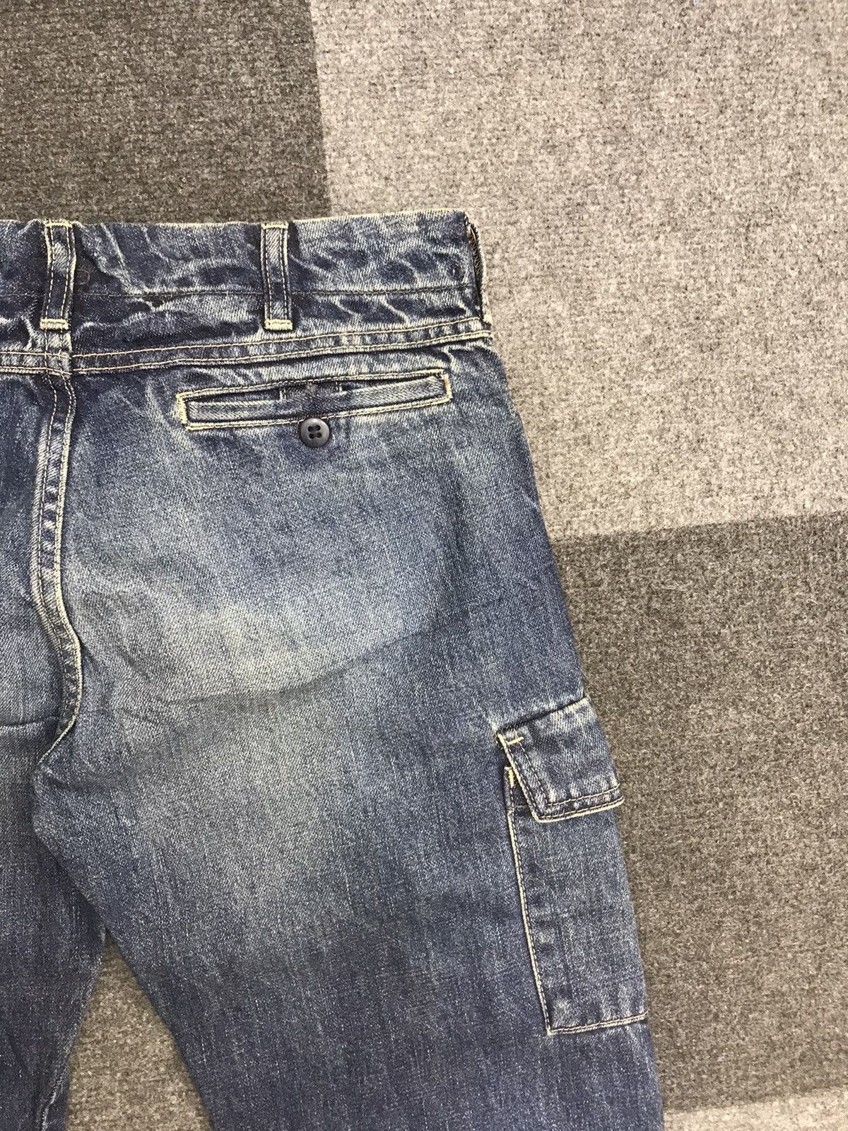 Japanese Brand DMG Japan Cargo Jeans F795 Size US 29 - 12 Thumbnail