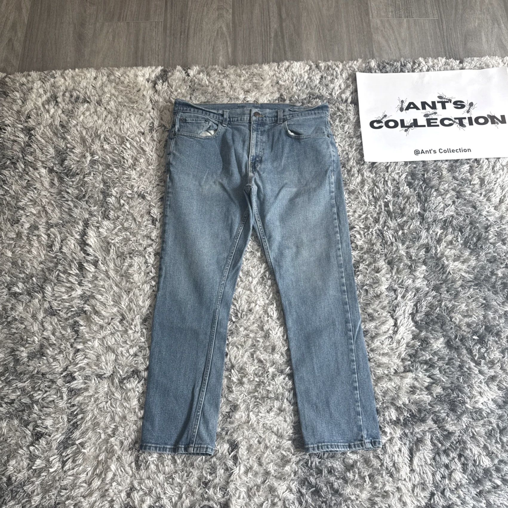 Route 66 Route 66 Jeans Blue Denim Straight Fit Regular Men 38x29 Workwear Casual Mens Size US 38 / EU 54 - 4 Thumbnail