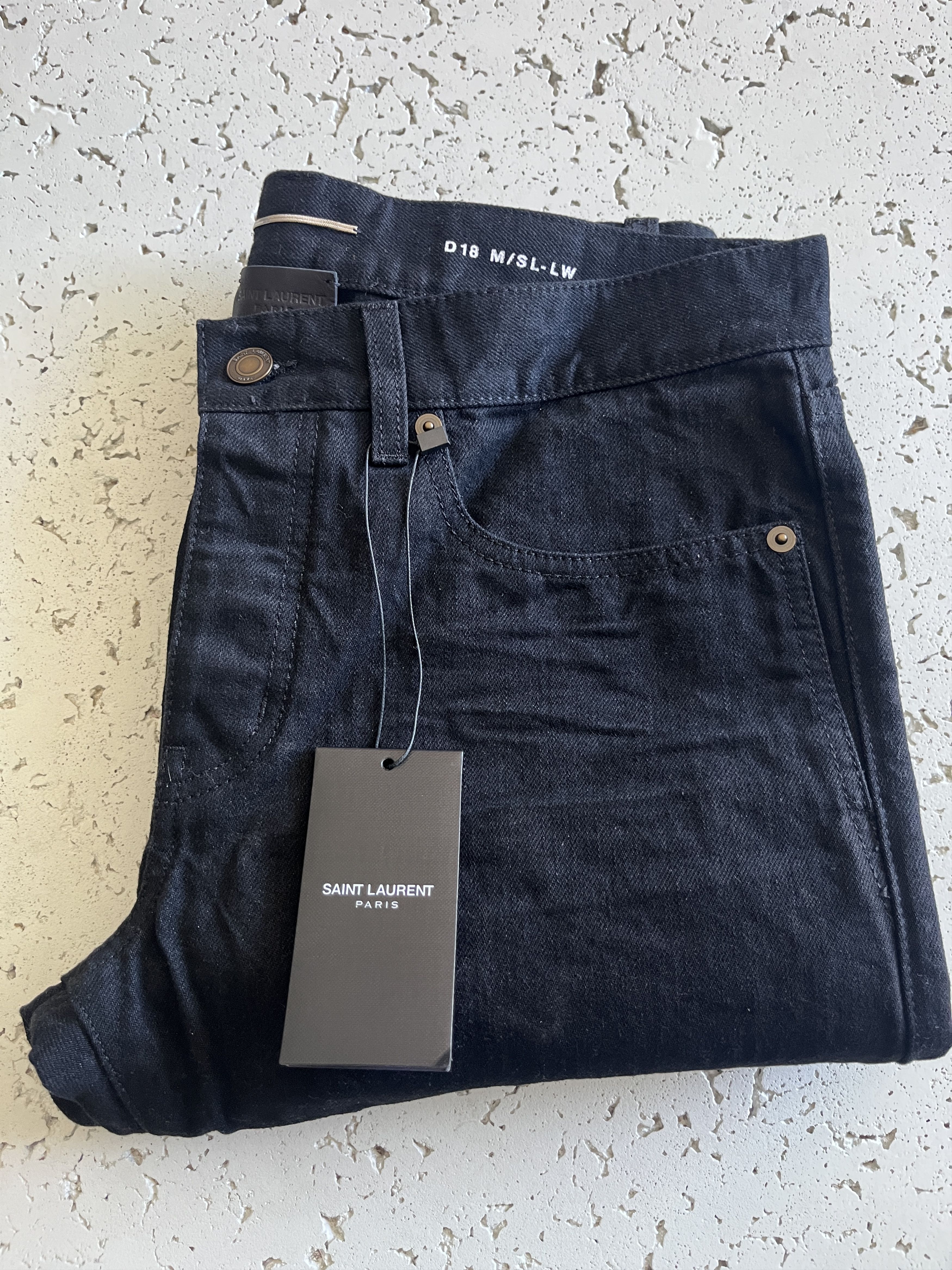 Saint Laurent Paris Saint Laurent Mens Jeans D18 Size US 30 / EU 46 - 3 Thumbnail