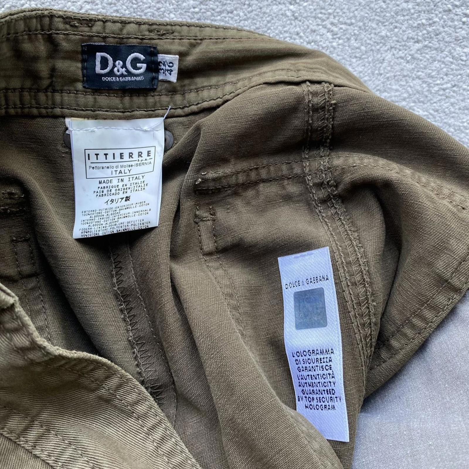 Dolce & Gabbana Dolce & Gabbana D&G Utility Multipocket Cargo Trousers Size US 32 / EU 48 - 4 Thumbnail