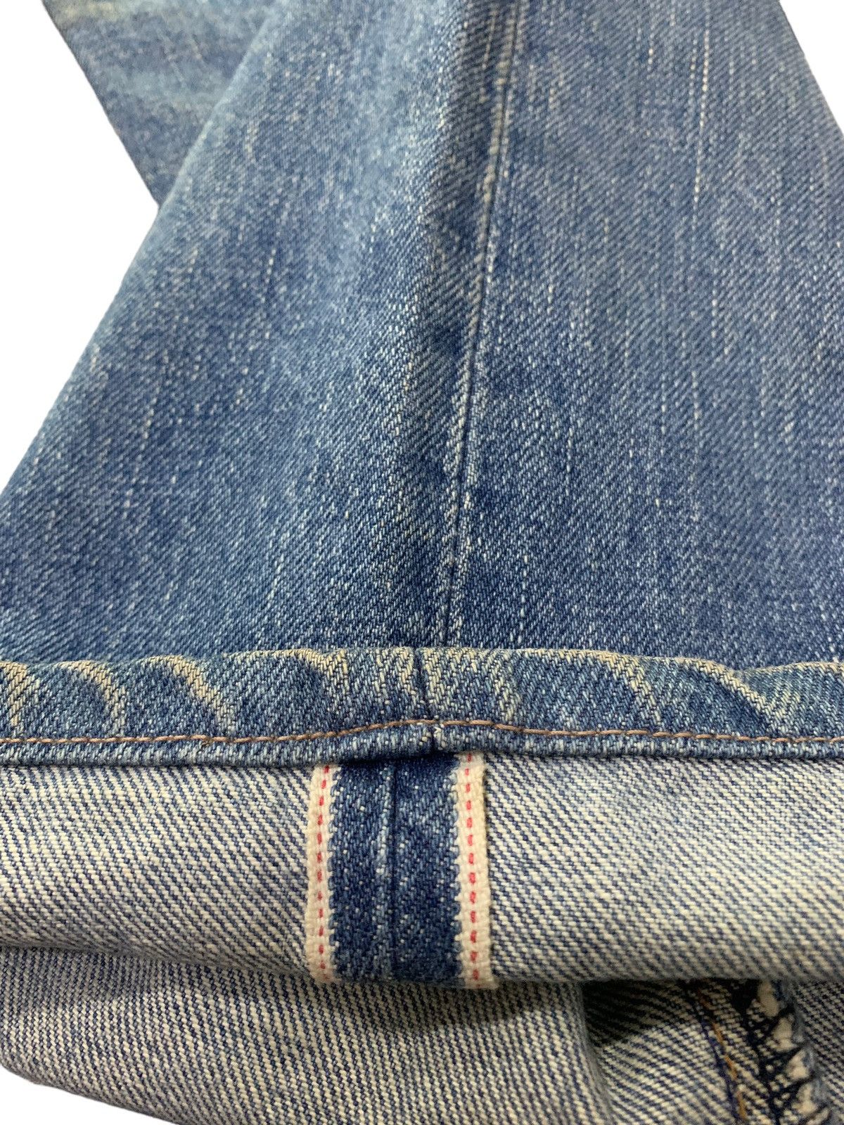 Levi's × Vintage Vintage LEVIS 502 LVC Talon Zipper Redline Selvedge Jeans Size US 30 / EU 46 - 12 Thumbnail