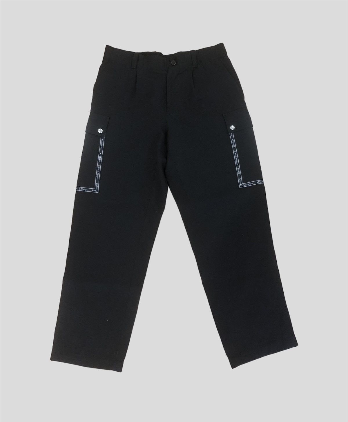 Dior 1/1 SAMPLE! Dior Homme atelier pants kva hedi slimane Size US 34 / EU 50 - 1 Thumbnail