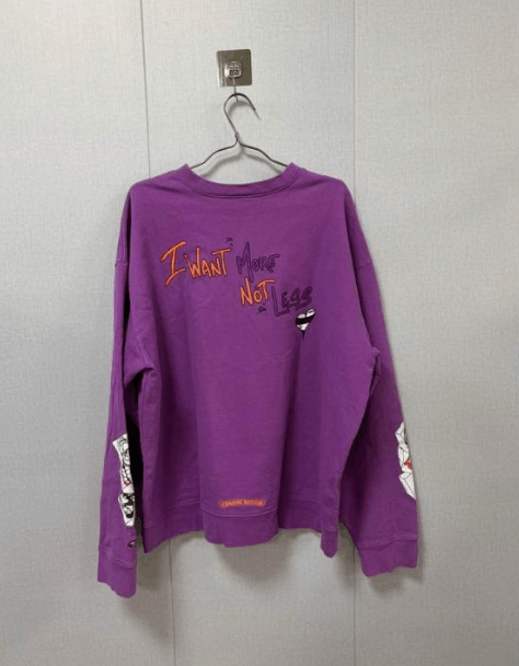 Chrome Hearts Chrome Hearts FW25 Crew Neck Long Sleeve Sweatshirt Size US XXL / EU 58 / 5 - 2 Thumbnail
