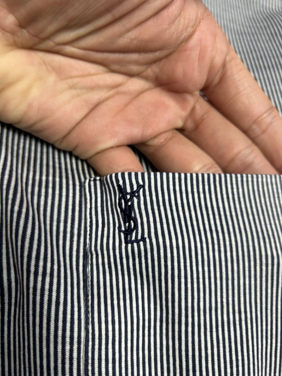 Yves Saint Laurent Vintage YvesSaintLaurent poloshirt Size US L / EU 52-54 / 3 - 4 Thumbnail