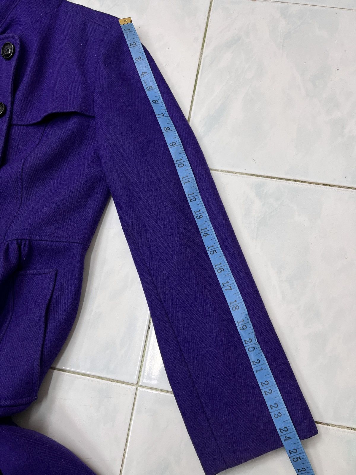 DKNY 🔥🔥🔥STEALS DKNY PURPLE COAT Size M / US 6-8 / IT 42-44 - 16 Thumbnail