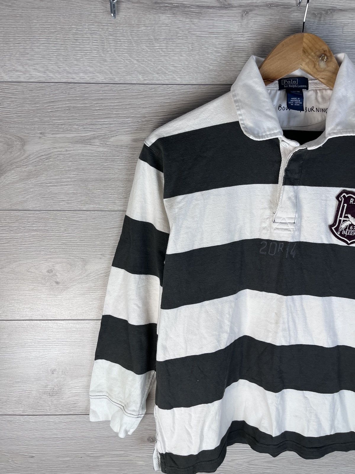 Polo Ralph Lauren Women long sleeve rugby Polo Ralph Lauren L(16/18) cotton Size L / US 10 / IT 46 - 2 Thumbnail
