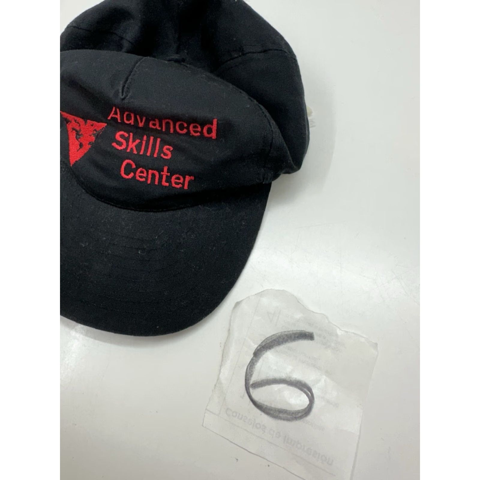 Vintage Nissin Cap Snapback Hat Black Advanced Skills Center Adjustable Cap Men One Size Canvas Size ONE SIZE - 7 Thumbnail