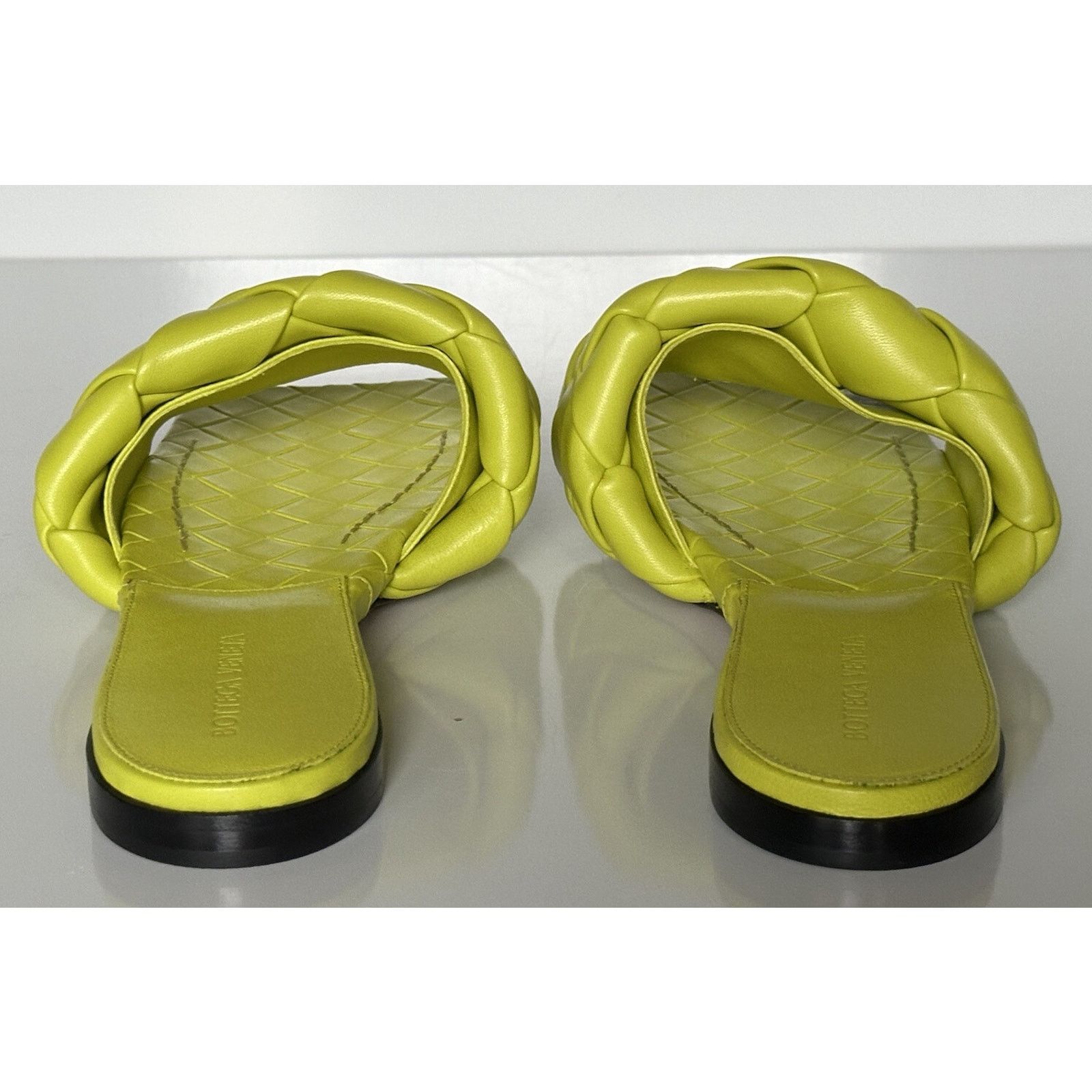 Bottega Veneta Bottega Veneta Yellow Lemon Flat Sandals 7 US (37) 608853 Size US 7 / IT 37 - 9 Thumbnail