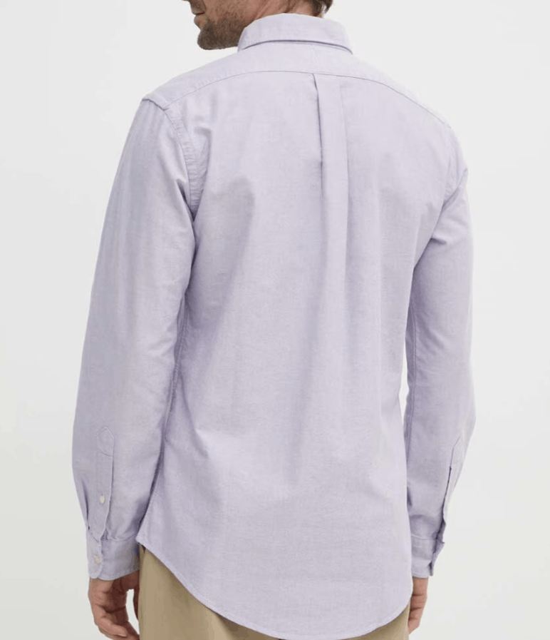 Polo Ralph Lauren Polo Ralph Lauren men's cotton shirt light purple Size US L / EU 52-54 / 3 - 7 Thumbnail