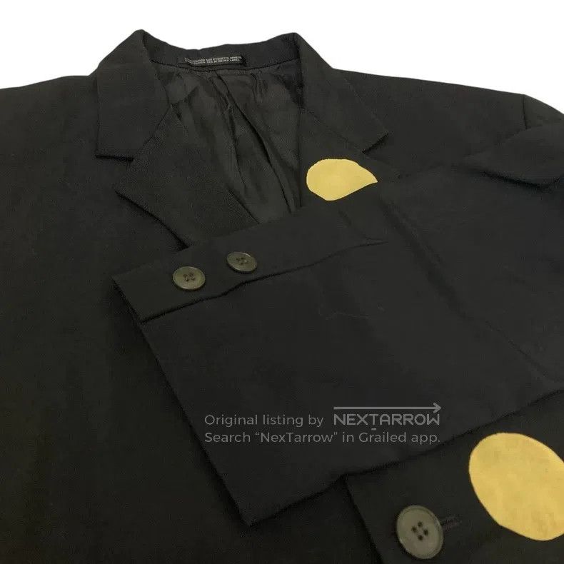 Yohji Yamamoto Yohji Yamamoto 96aw Discharged Mirror Flower Water Moon Ja Size US S / EU 44-46 / 1 - 5 Thumbnail
