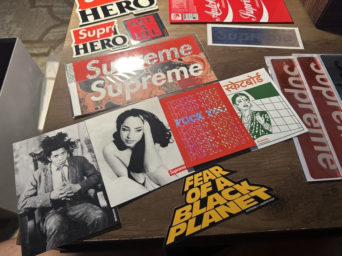 Supreme Supreme Stickers from Various Seaons Size ONE SIZE - 2 Thumbnail