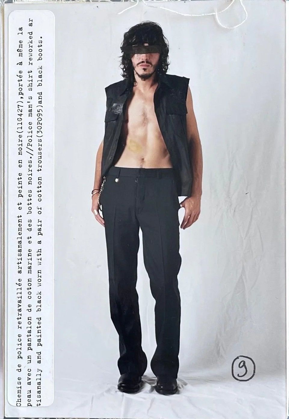 Maison Margiela Maison Martin Margiela SS03 Medal Cotton Slacks Trousers Size US 30 / EU 46 - 11 Thumbnail
