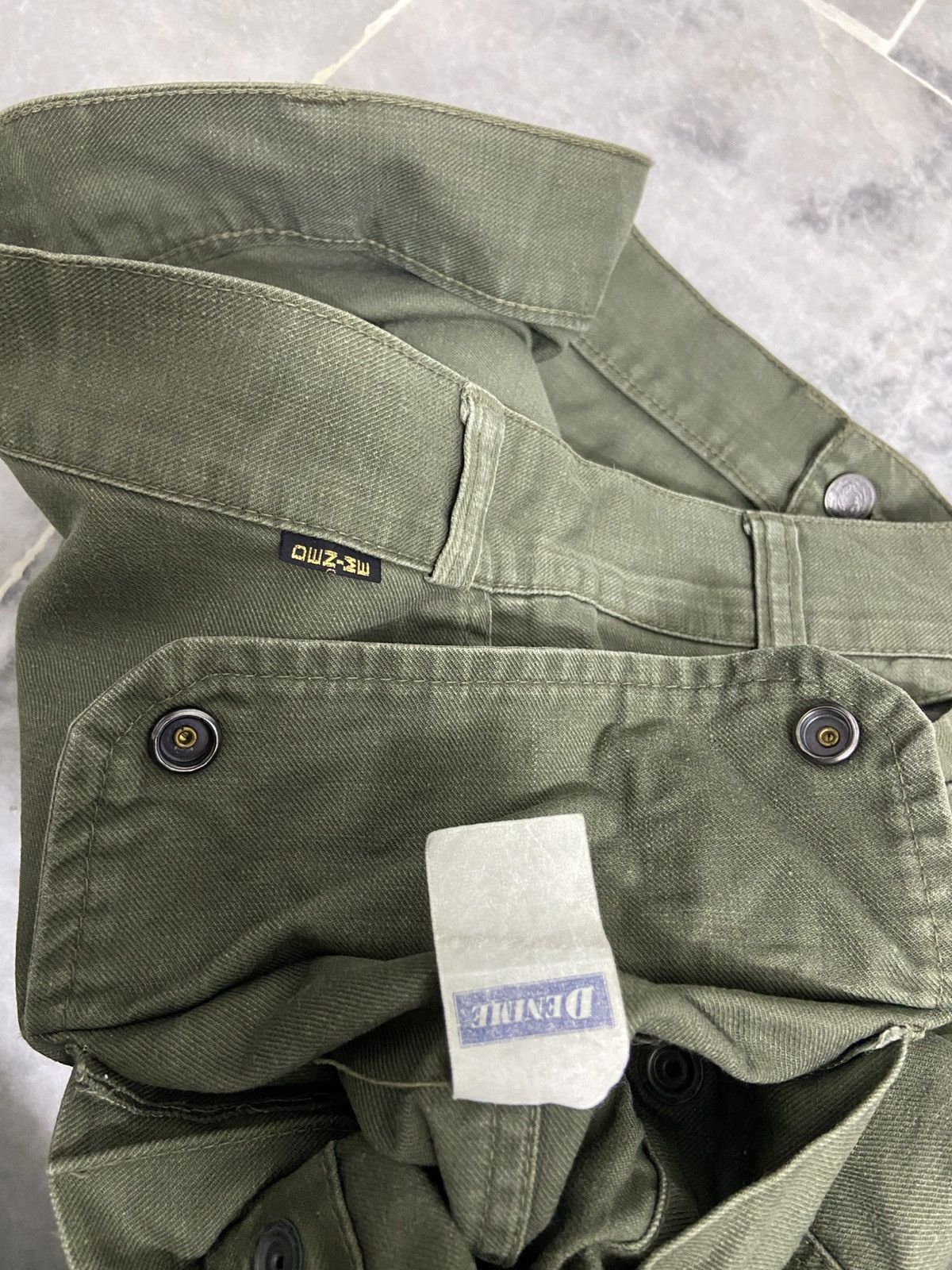 Sugar Cane 90s Denime Orizzonti Japan Military Trouser Pants Size US 29 - 8 Thumbnail
