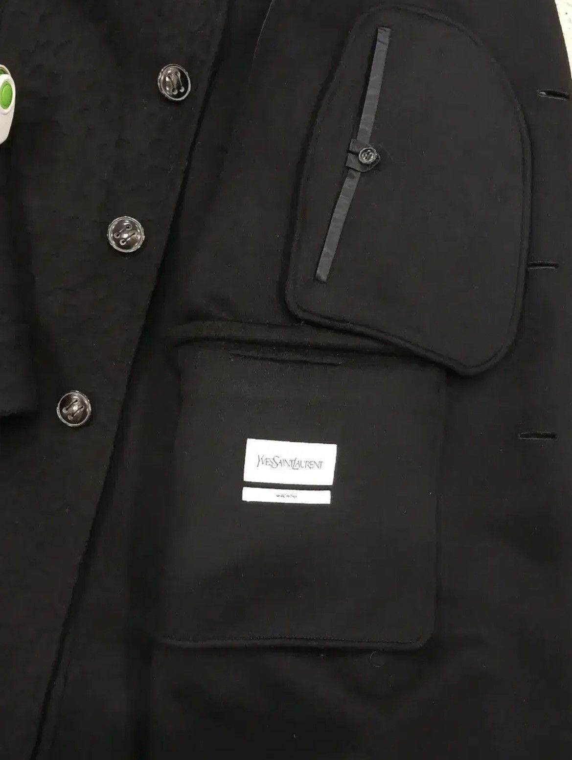 Yves Saint Laurent OVERSIZED COCOON SHAPED COAT BY STEFANO PILATI Size US L / EU 52-54 / 3 - 9 Thumbnail