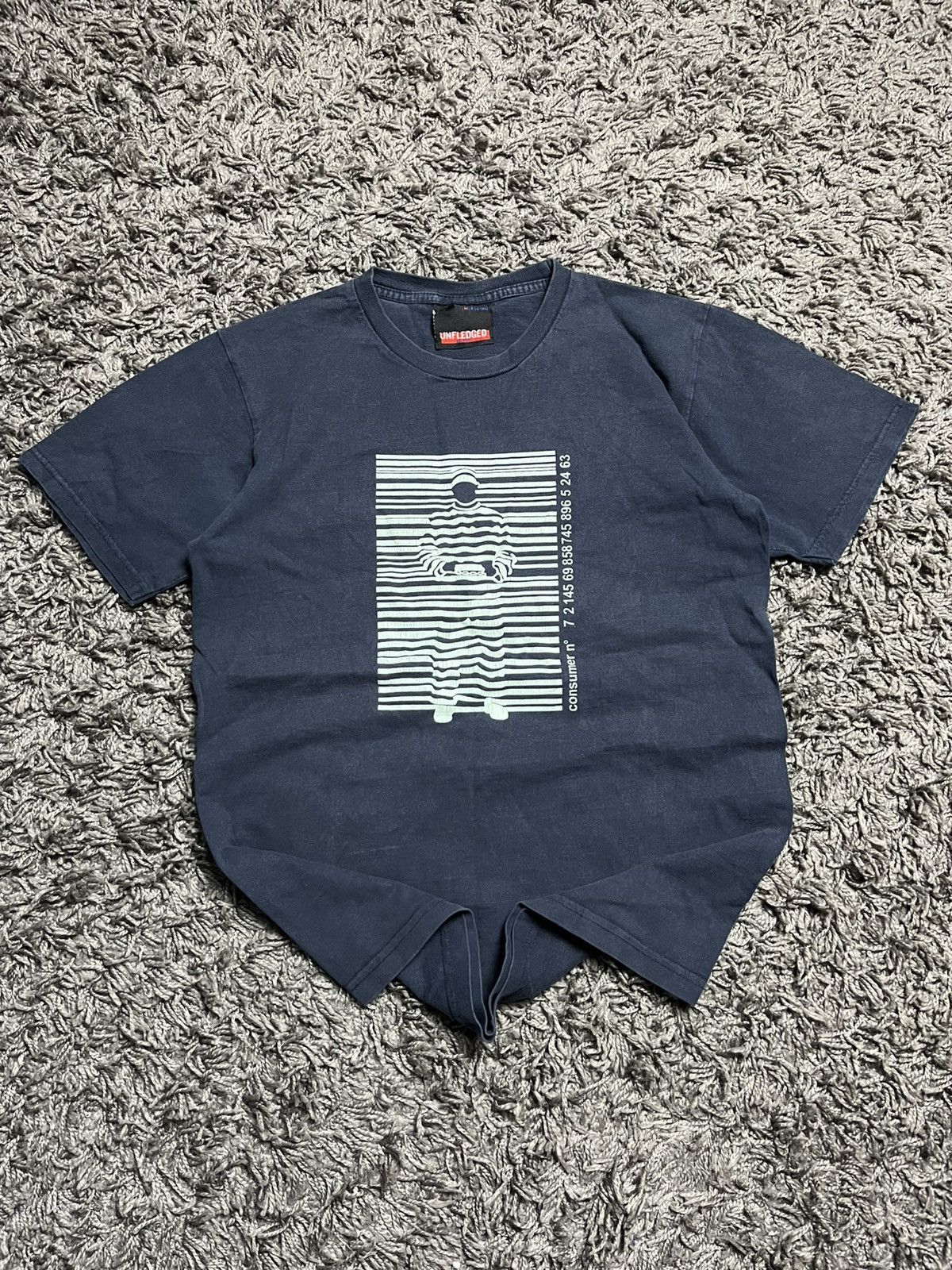 Japanese Brand Rare Unfledged Japan Archive "Consumer" Cyberpunk Tee Size US M / EU 48-50 / 2 - 2 Thumbnail