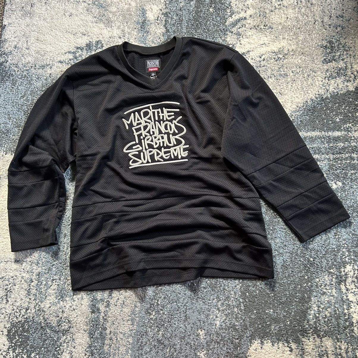 Supreme MARiTHÉ + FRANÇOiS GiRBAUD POLYMESH iCE HOCKEY JERSEY BLACK Size US L / EU 52-54 / 3 - 8 Thumbnail