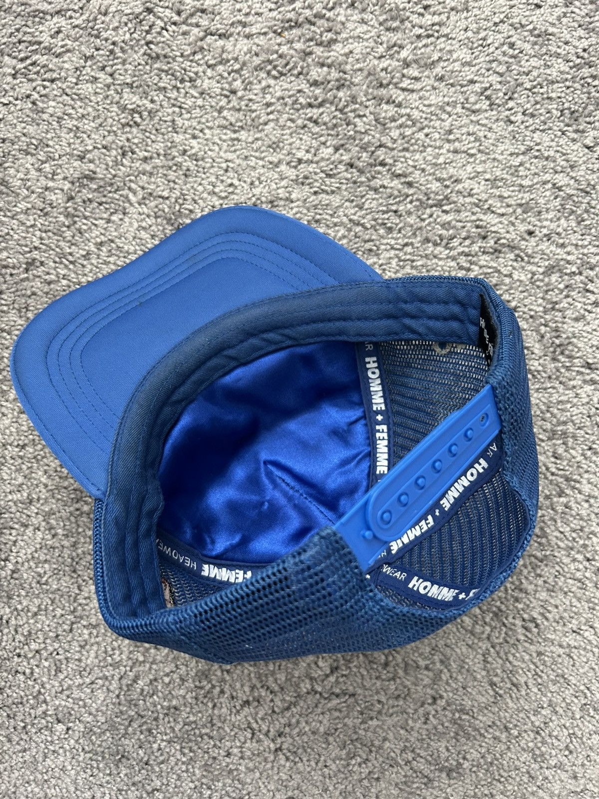 Homme + Femme La Homme Femme Beverley Hills Trucker Hat Blue Size ONE SIZE - 8 Thumbnail
