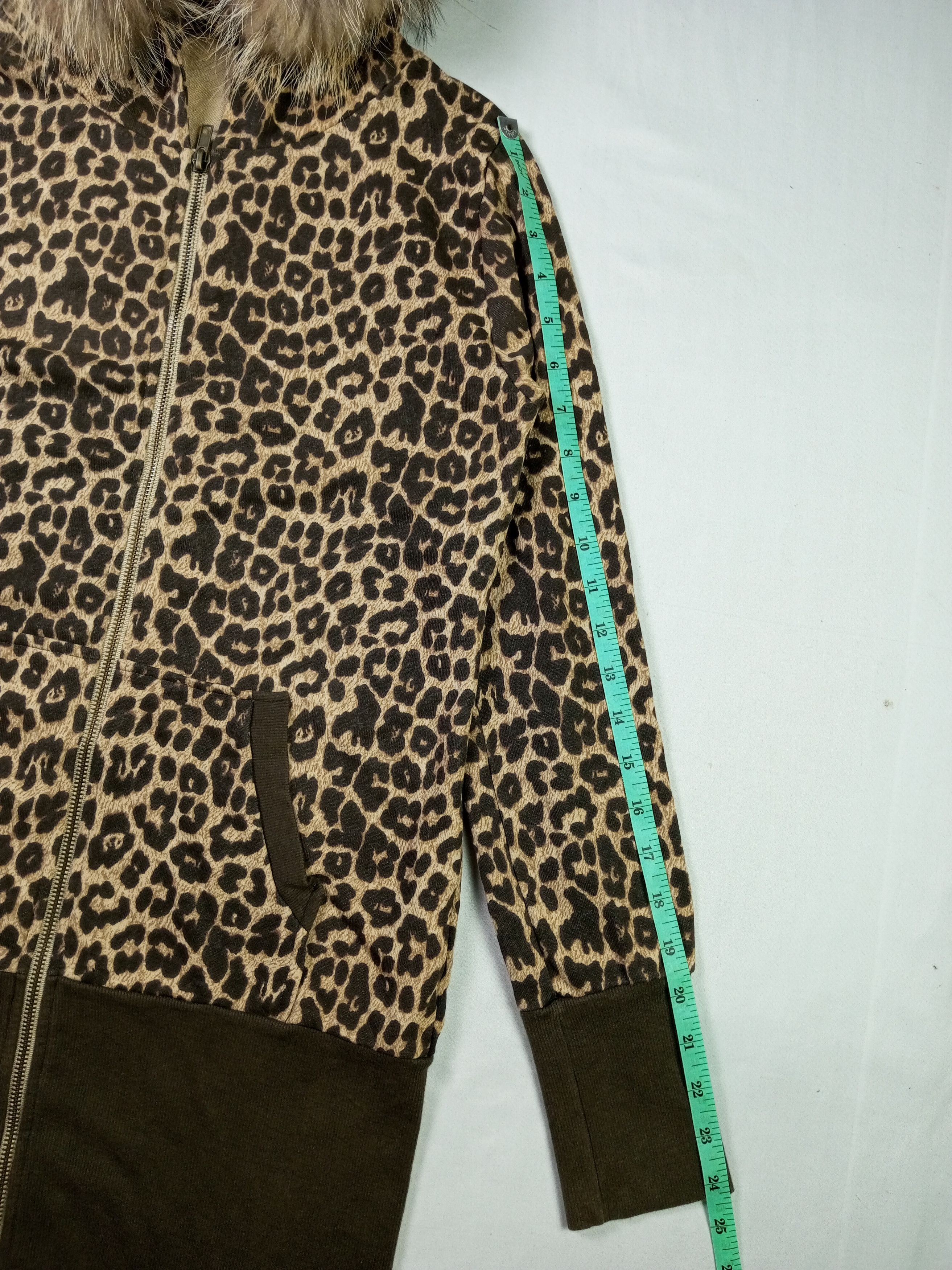 If Six Was Nine × Japanese Brand × Le Grande Bleu (L.G.B.) Japanese Brand Leopard Fur Hoodie Joky Gal Size US L / EU 52-54 / 3 - 8 Thumbnail