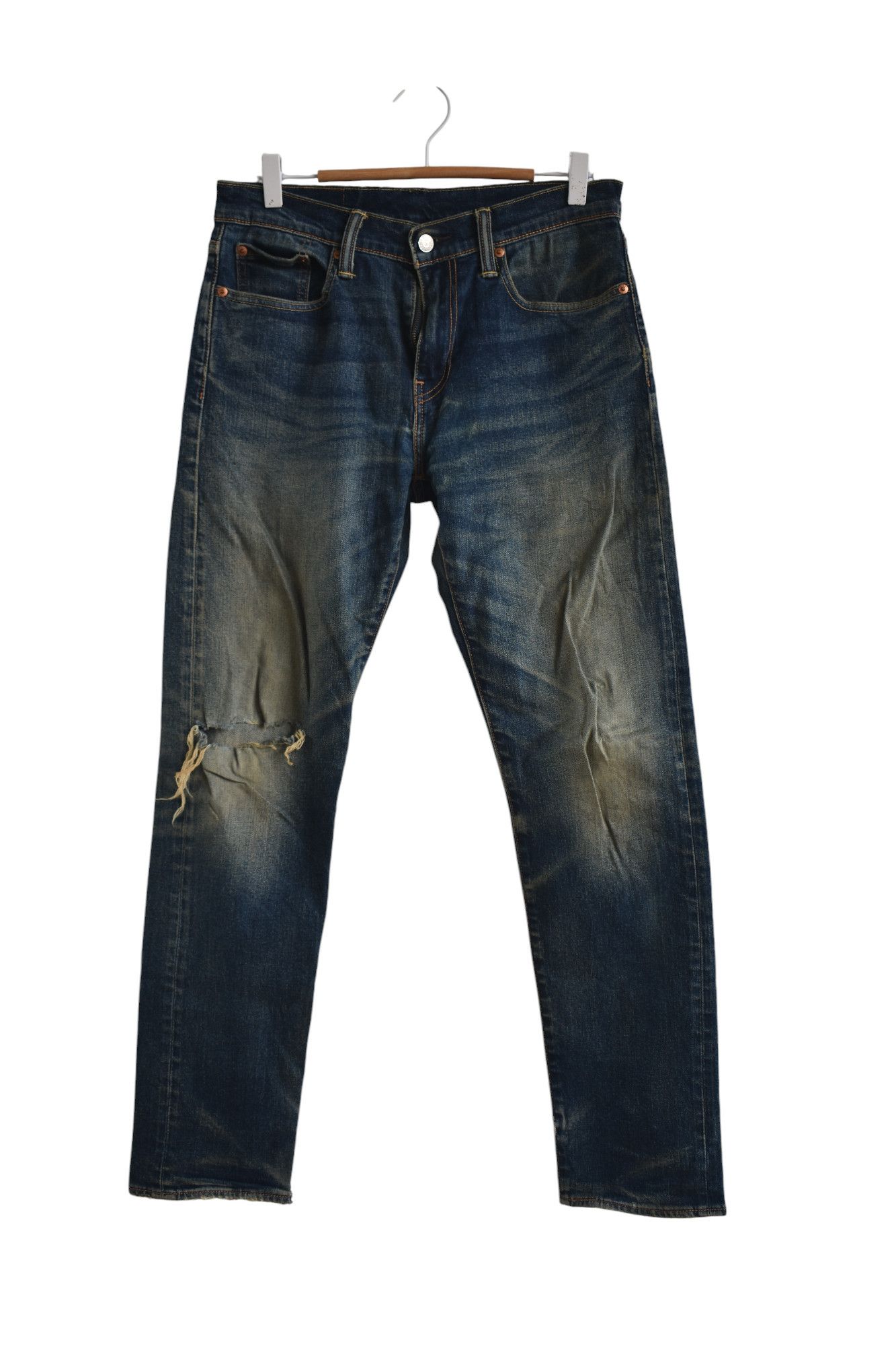 Levi's Vintage Levi's 502 Distress Denim W29 Size US 29 - 1 Thumbnail