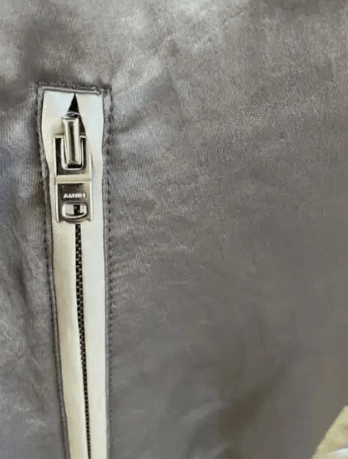 Amiri AMIRI PF22 Satin Souvenir Jacket – Silver/Ivory Size US M / EU 48-50 / 2 - 7 Thumbnail