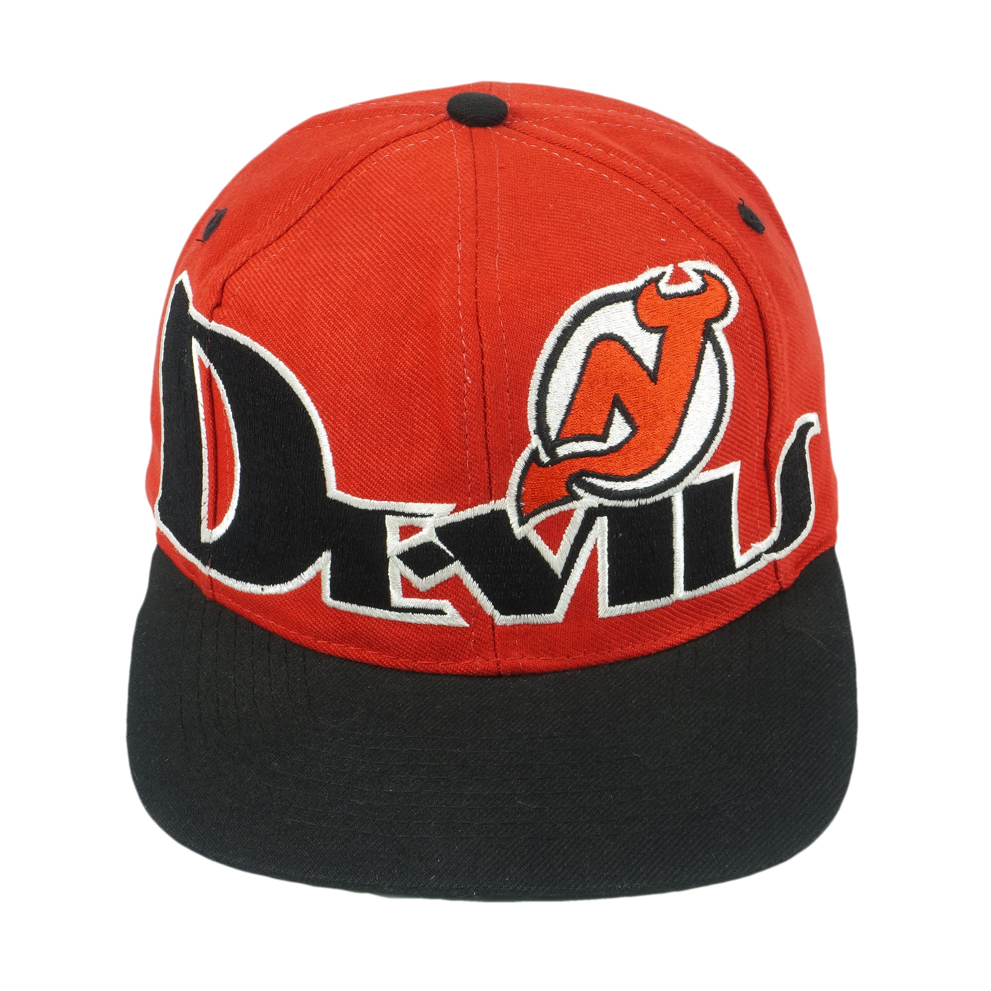 Twins Enterprise Inc. NHL - New Jersey Devils Snapback Hat 1990s Size ONE SIZE - 1 Thumbnail