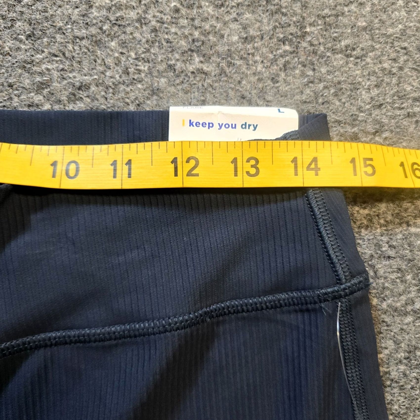 Old Navy Old Navy Pants Womens Large Blue Gray Powersoft Flare Pull On Capsule Athletic Pants Size 36" / US 14 / IT 50 - 5 Thumbnail