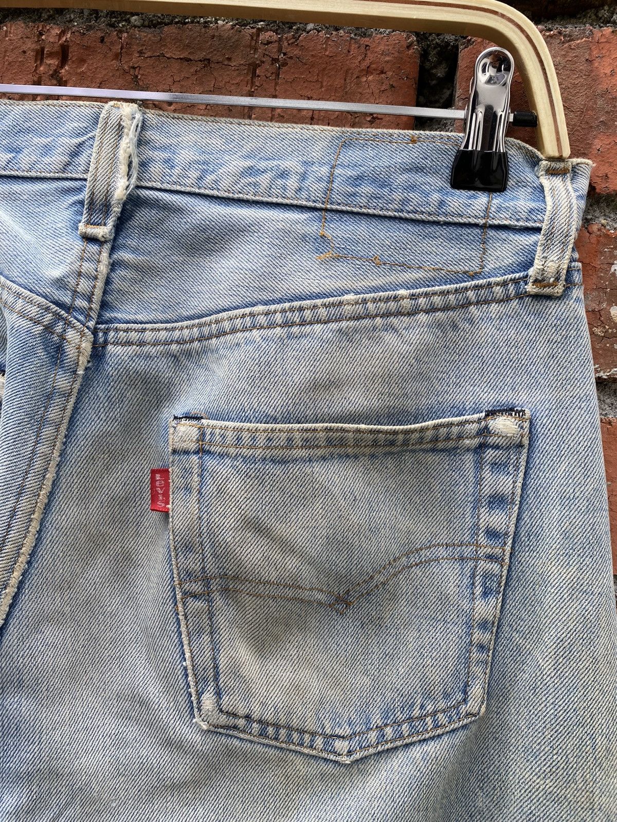 Levi's × Levi's Vintage Clothing × Vintage W32x33 vintage levi's 501 redline made in USA distressed Size US 32 / EU 48 - 5 Thumbnail