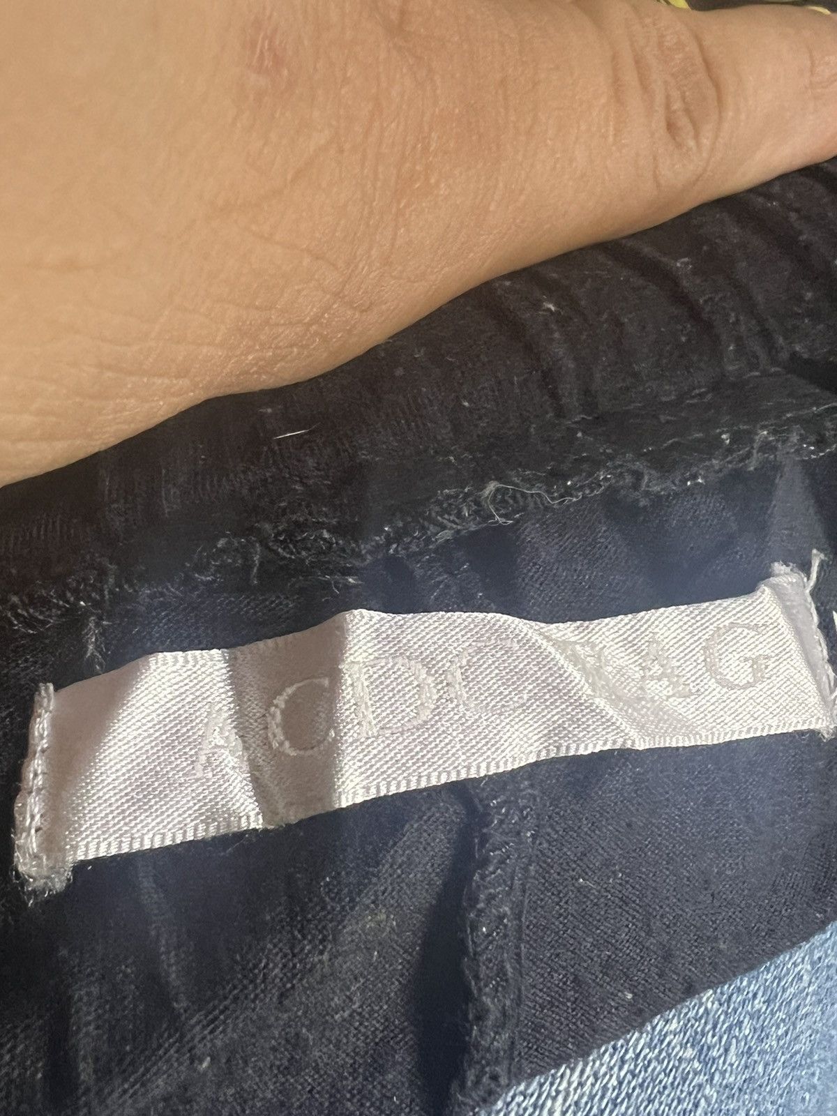 Band Tees × Japanese Brand × Punk and Yo Punk rock ACDC rag cropped pants ididit my way full print Size US 32 / EU 48 - 7 Thumbnail