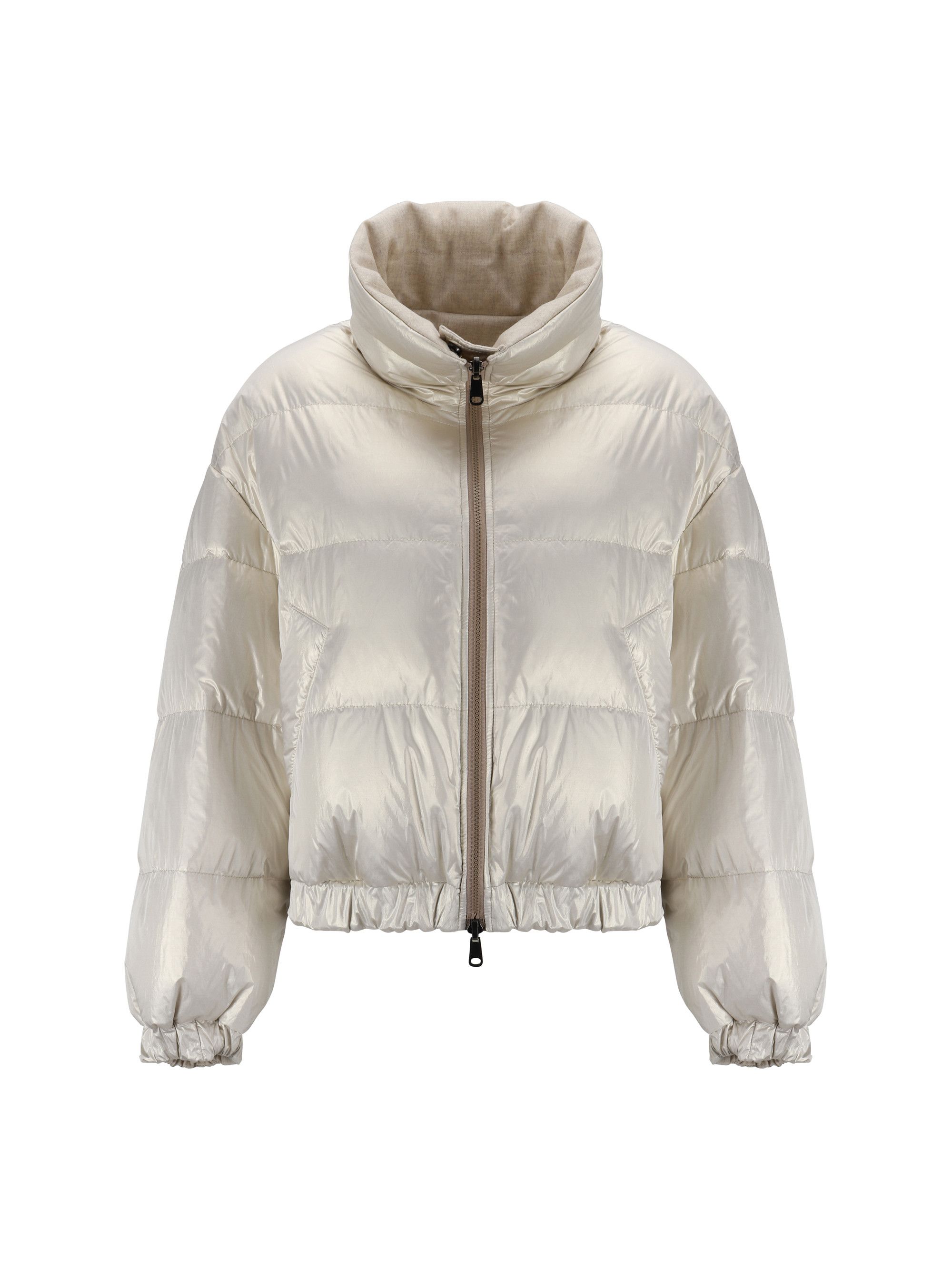 Brunello Cucinelli Reversible Down Jacket Size S / US 4 / IT 40 - 1 Thumbnail