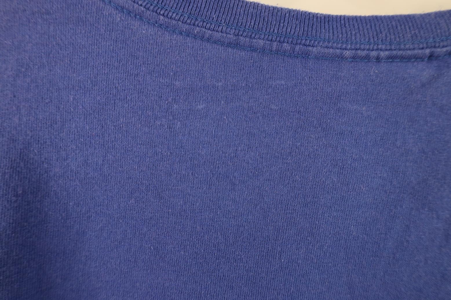 Polo Ralph Lauren Vintage 90s Ralph Lauren Center Logo T-Shirt Blue Cotton Size US XL / EU 56 / 4 - 11 Thumbnail