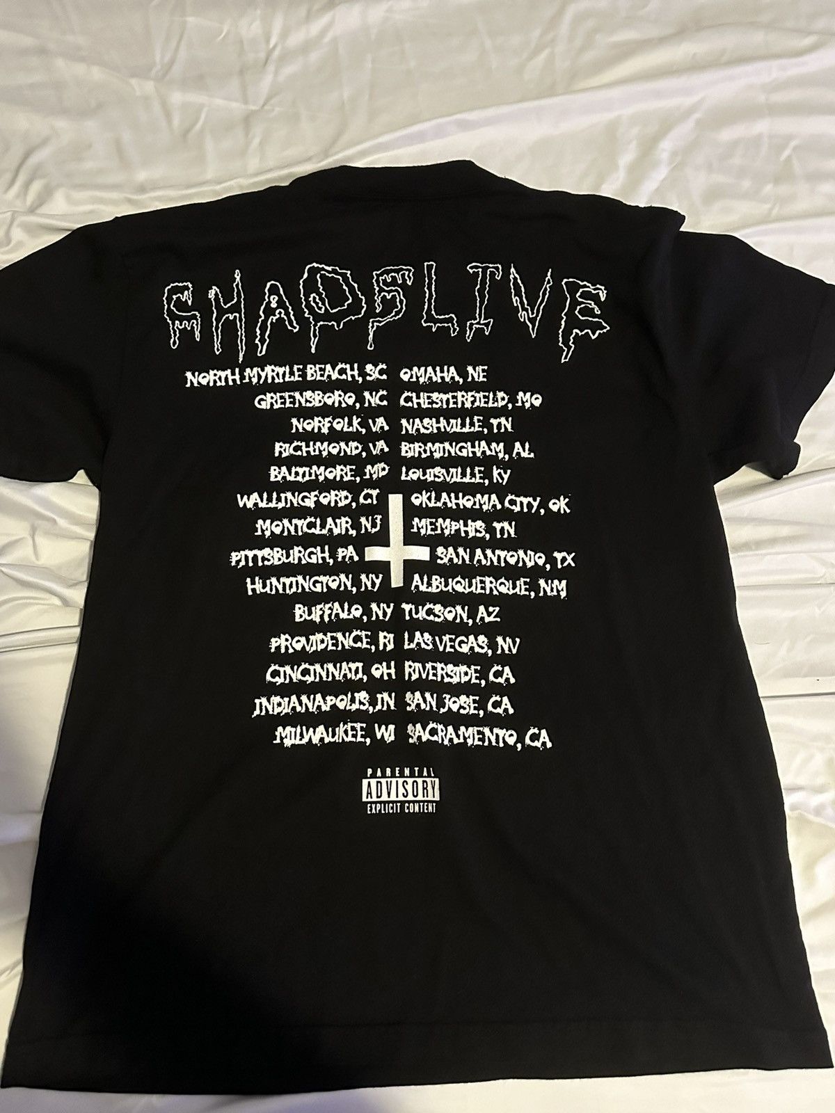 Ken Carson × Rick Owens Ken Carson Memphis Tour Shirt Size US M / EU 48-50 / 2 - 2 Thumbnail
