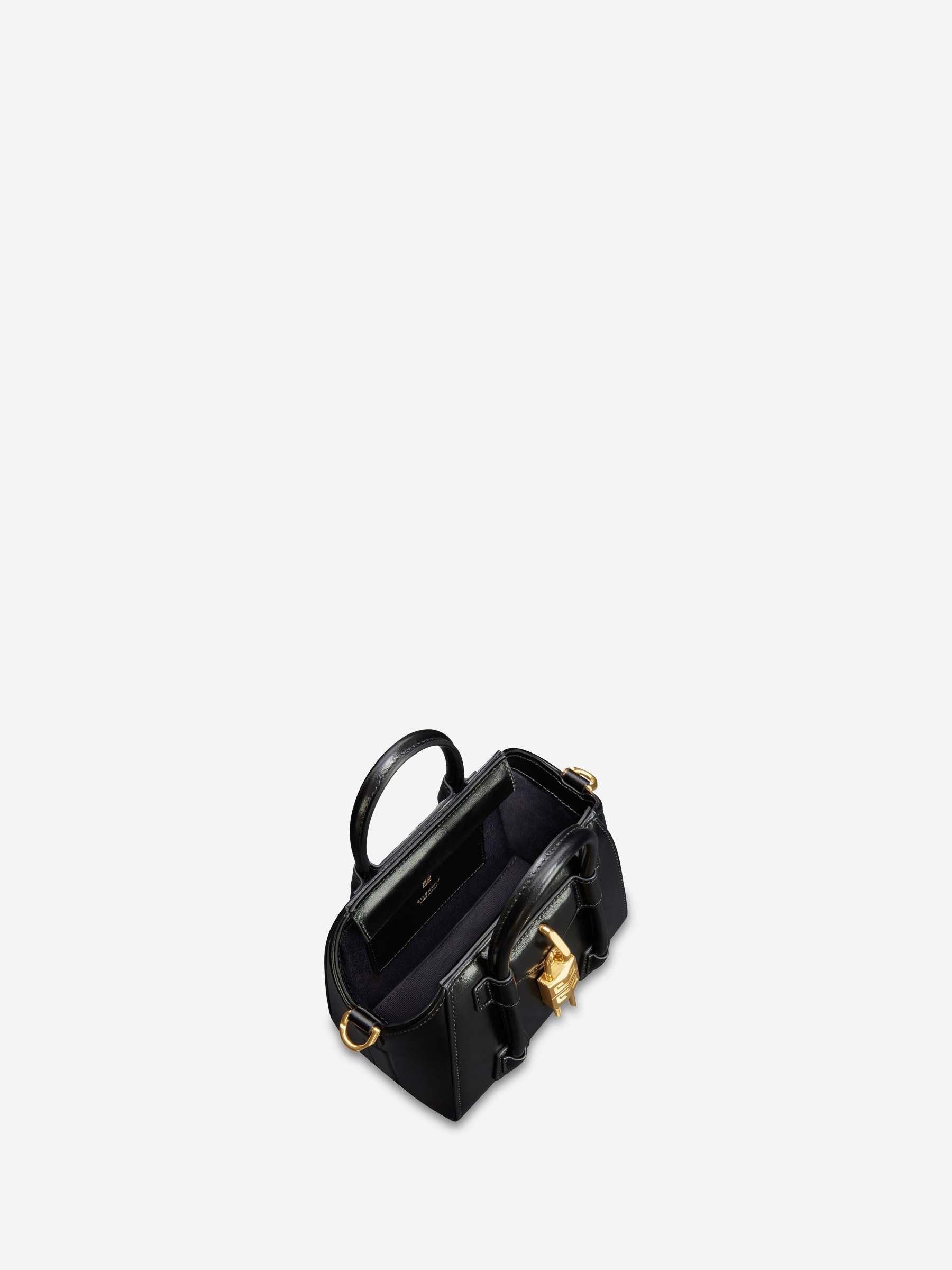Givenchy o1srvl11e0725 Size: OS / Antigona Lock-Toy Bag in Black Size ONE SIZE - 6 Thumbnail