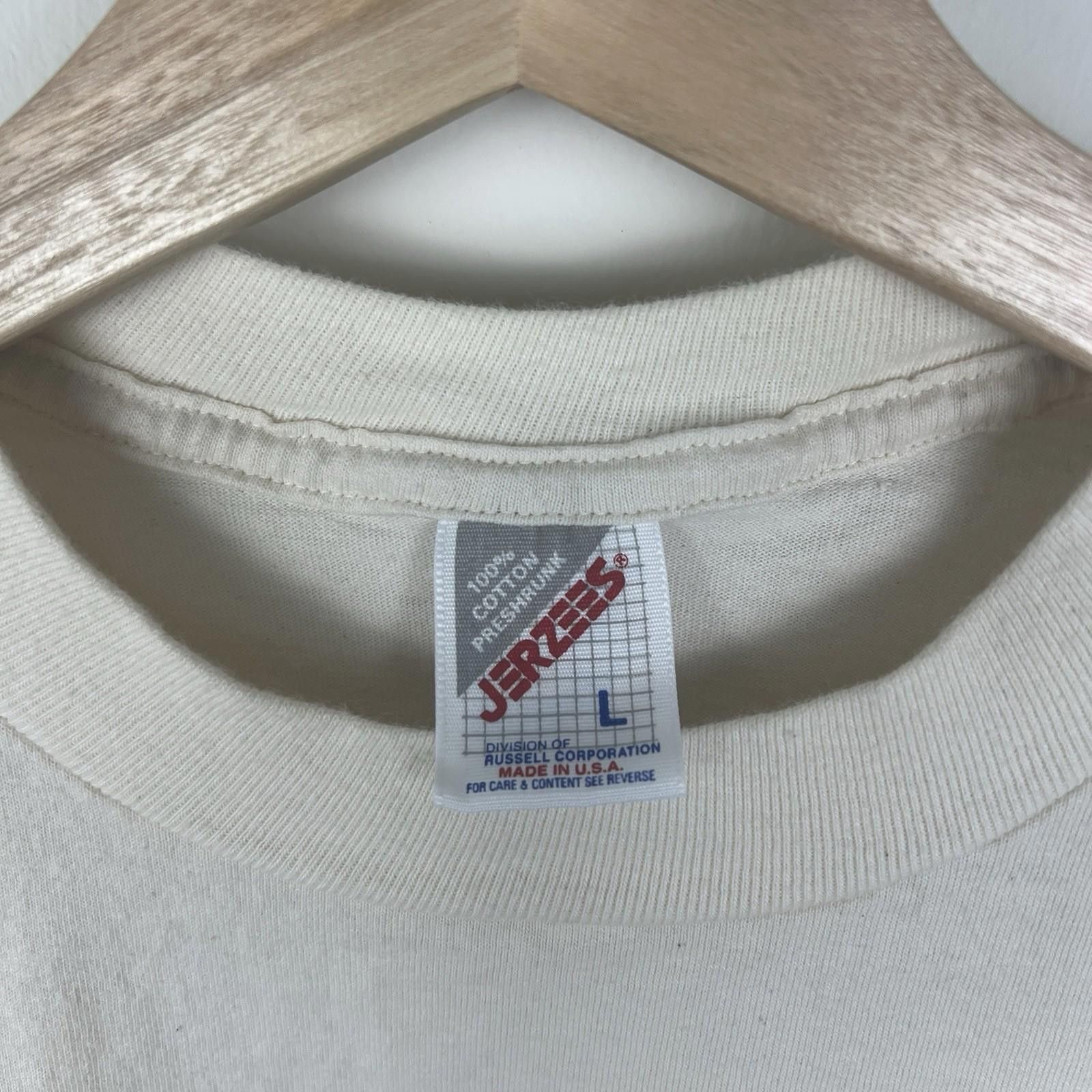 Other Vintage 90s Chevrolet Middle West Meet Cream T Shirt Large Size US L / EU 52-54 / 3 - 3 Thumbnail