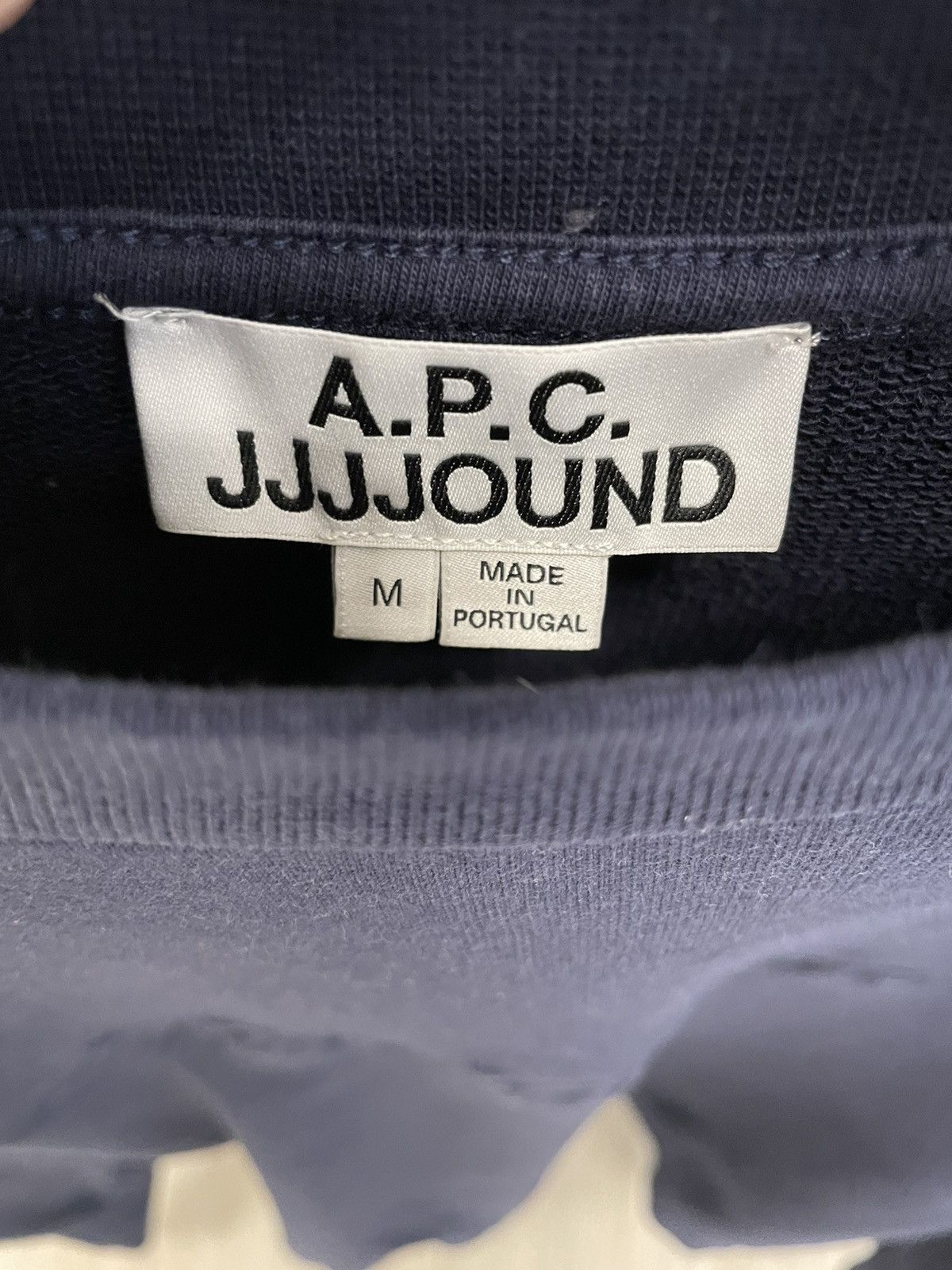 A.P.C. × JJJJound A.P.C X JJJJound Navy Crewneck Size US M / EU 48-50 / 2 - 2 Thumbnail